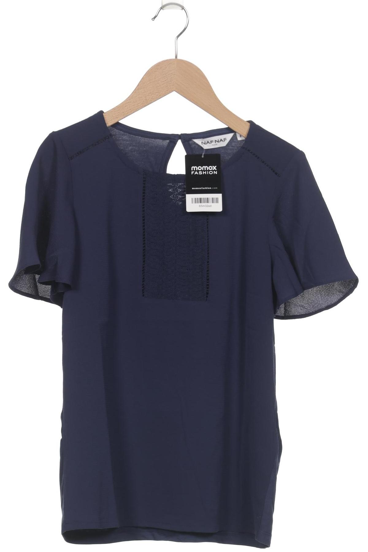 

NAF NAF Damen T-Shirt, marineblau, Gr. 36