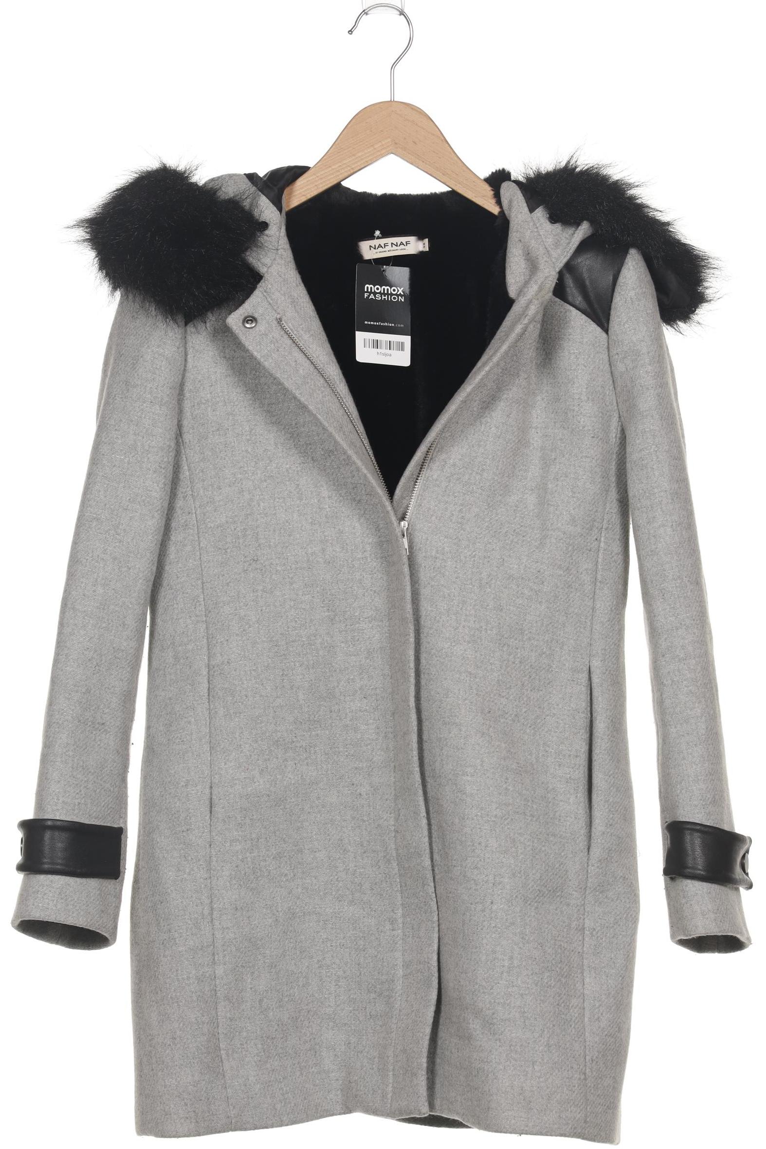 

NAF NAF Damen Mantel, grau, Gr. 38
