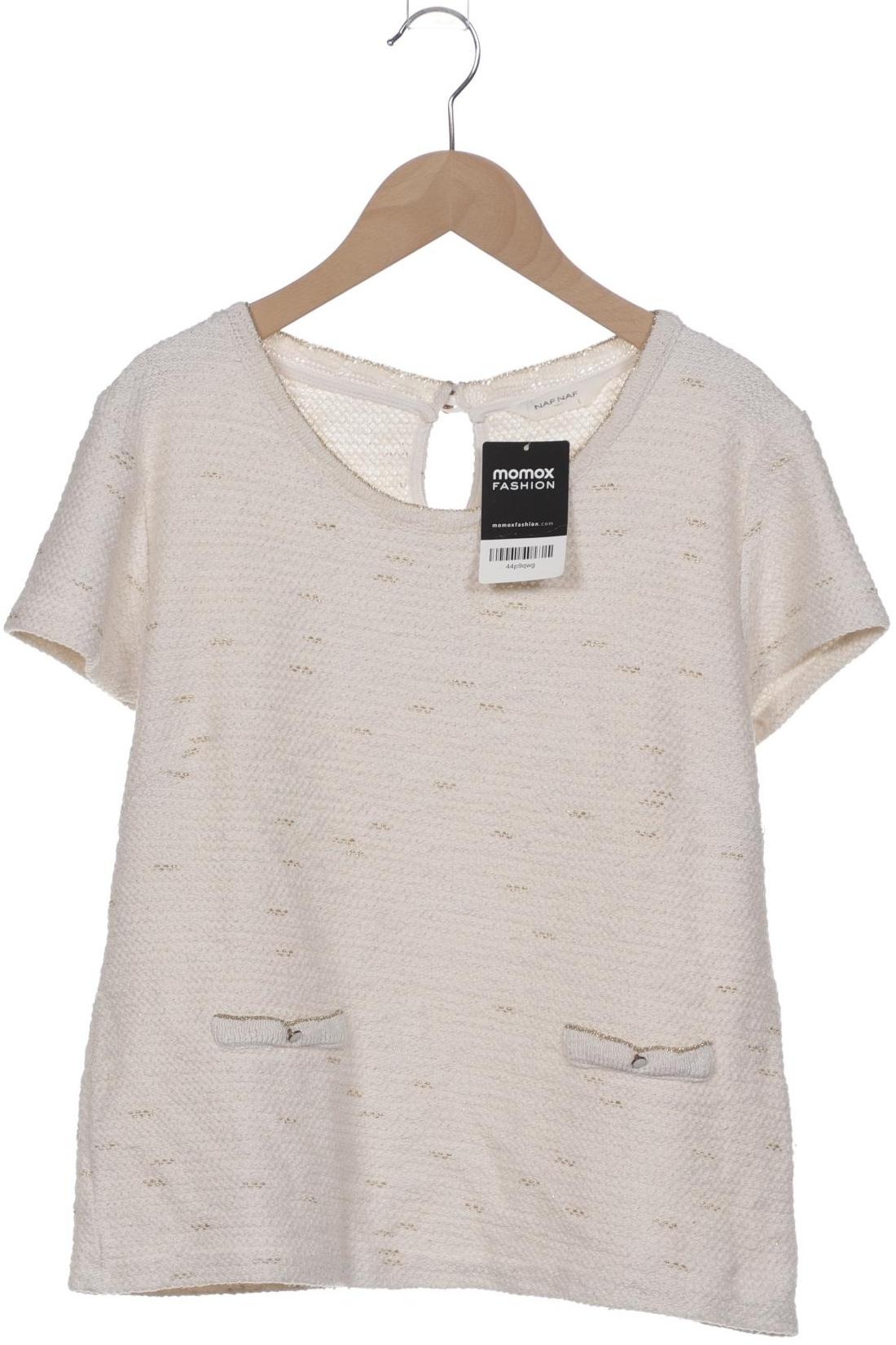

NAF NAF Damen T-Shirt, cremeweiß, Gr. 42