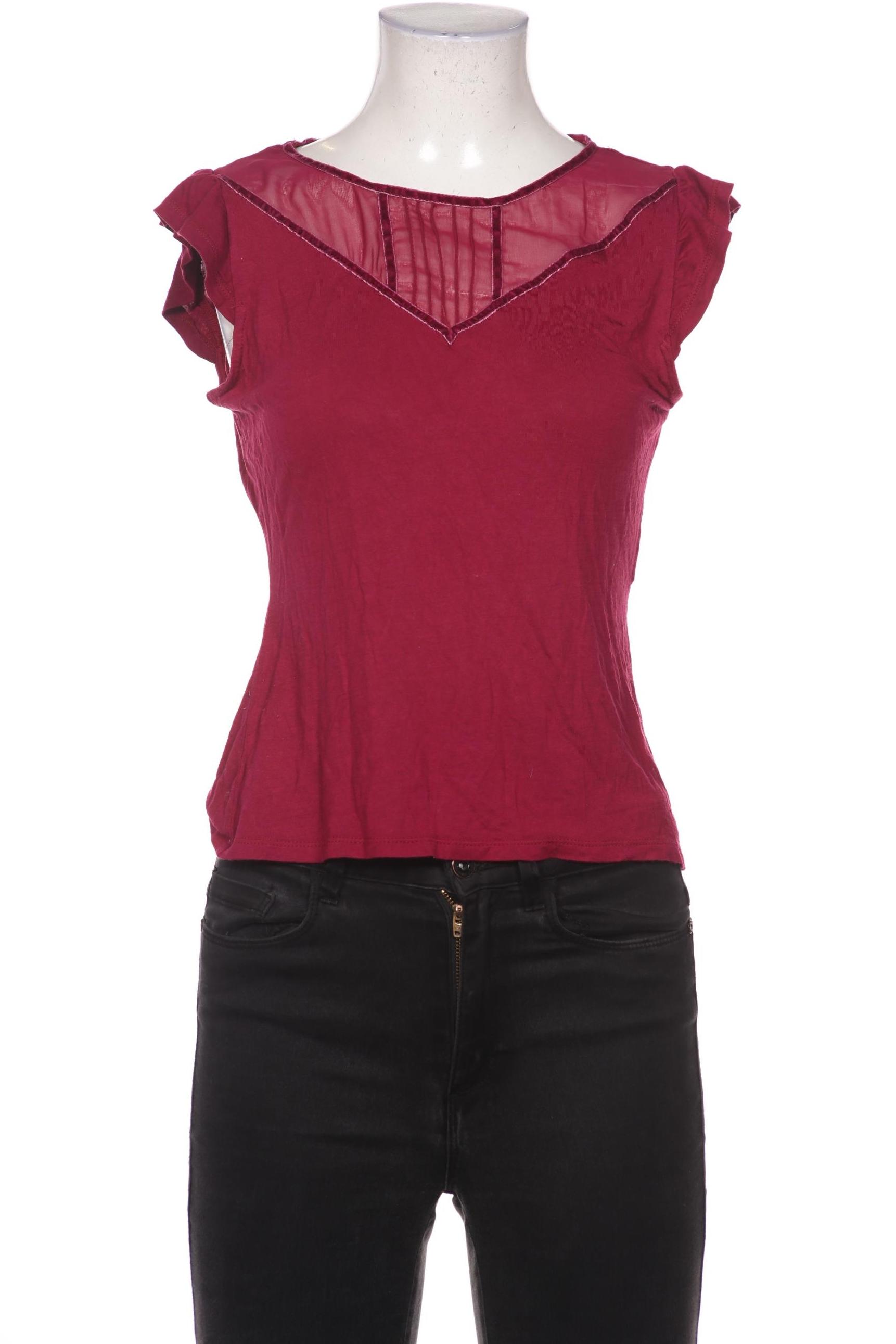 

NAF NAF Damen T-Shirt, bordeaux, Gr. 38