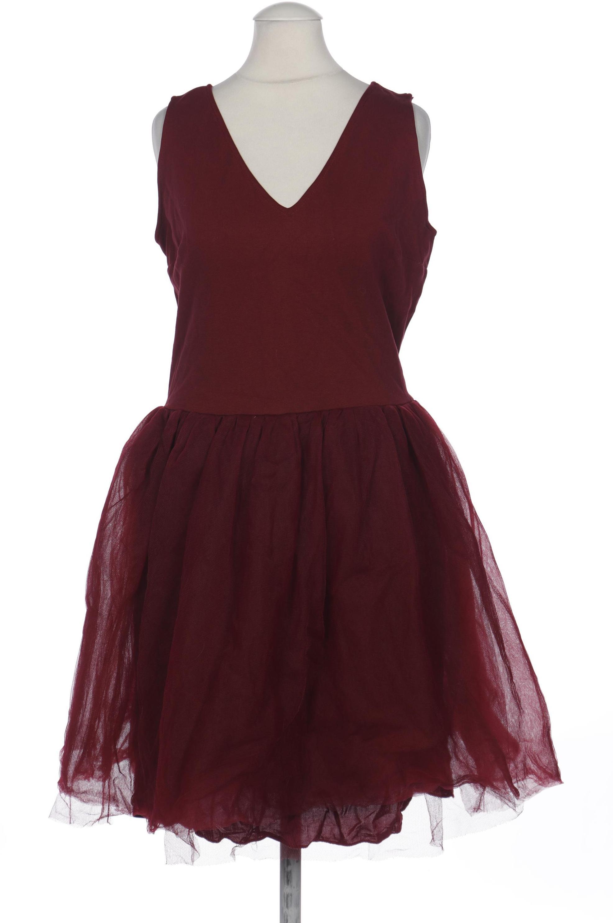 

NAF NAF Damen Kleid, bordeaux, Gr. 36