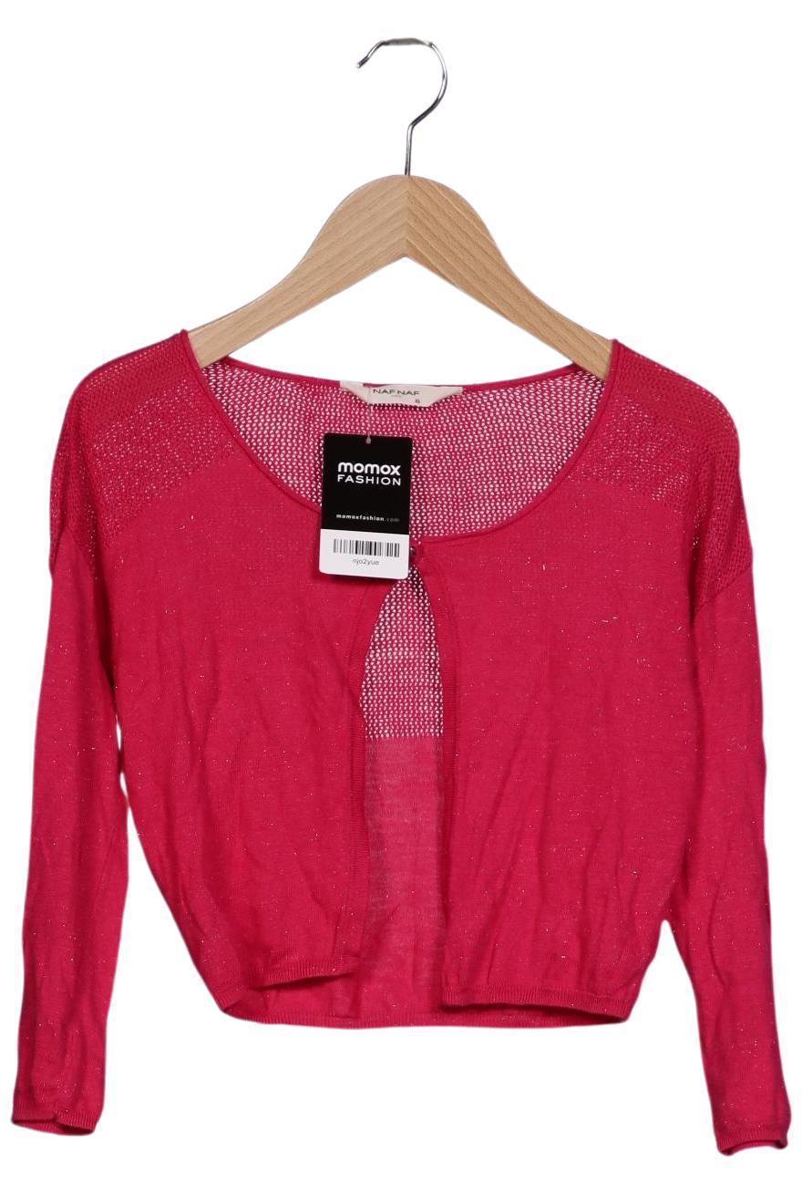 

NAF NAF Damen Strickjacke, pink, Gr. 34