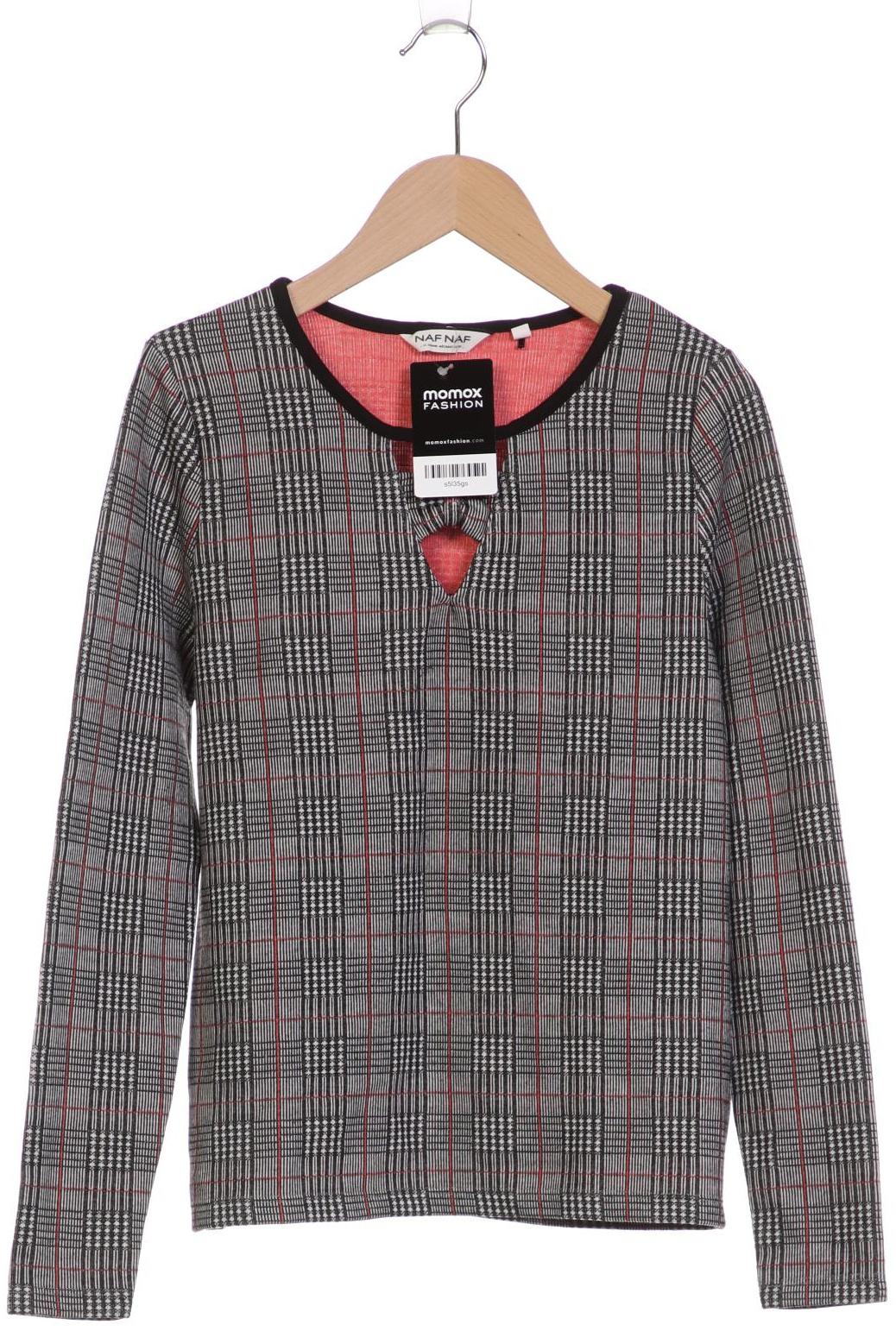 

NAF NAF Damen Langarmshirt, grau, Gr. 36