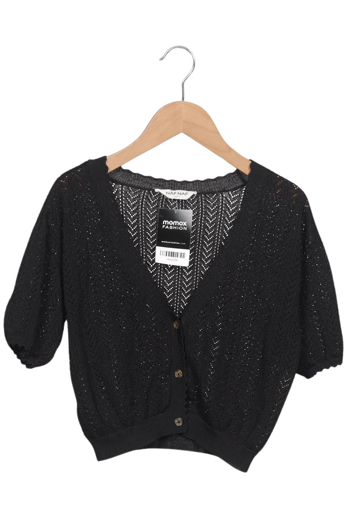 

NAF NAF Damen Strickjacke, schwarz, Gr. 36