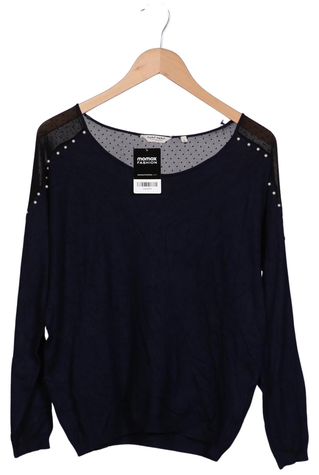 

NAF NAF Damen Pullover, marineblau, Gr. 42