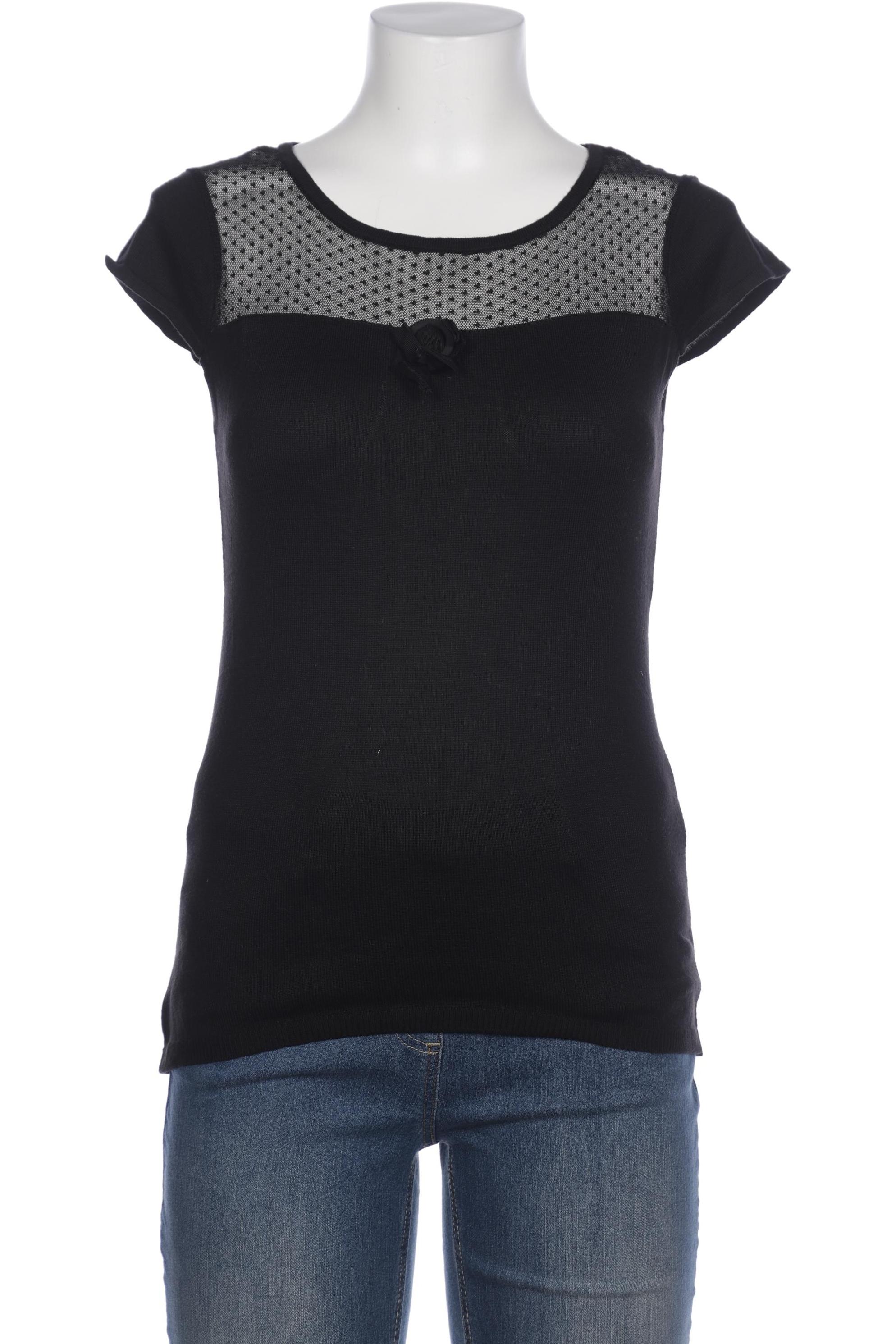 

NAF NAF Damen T-Shirt, schwarz, Gr. 38