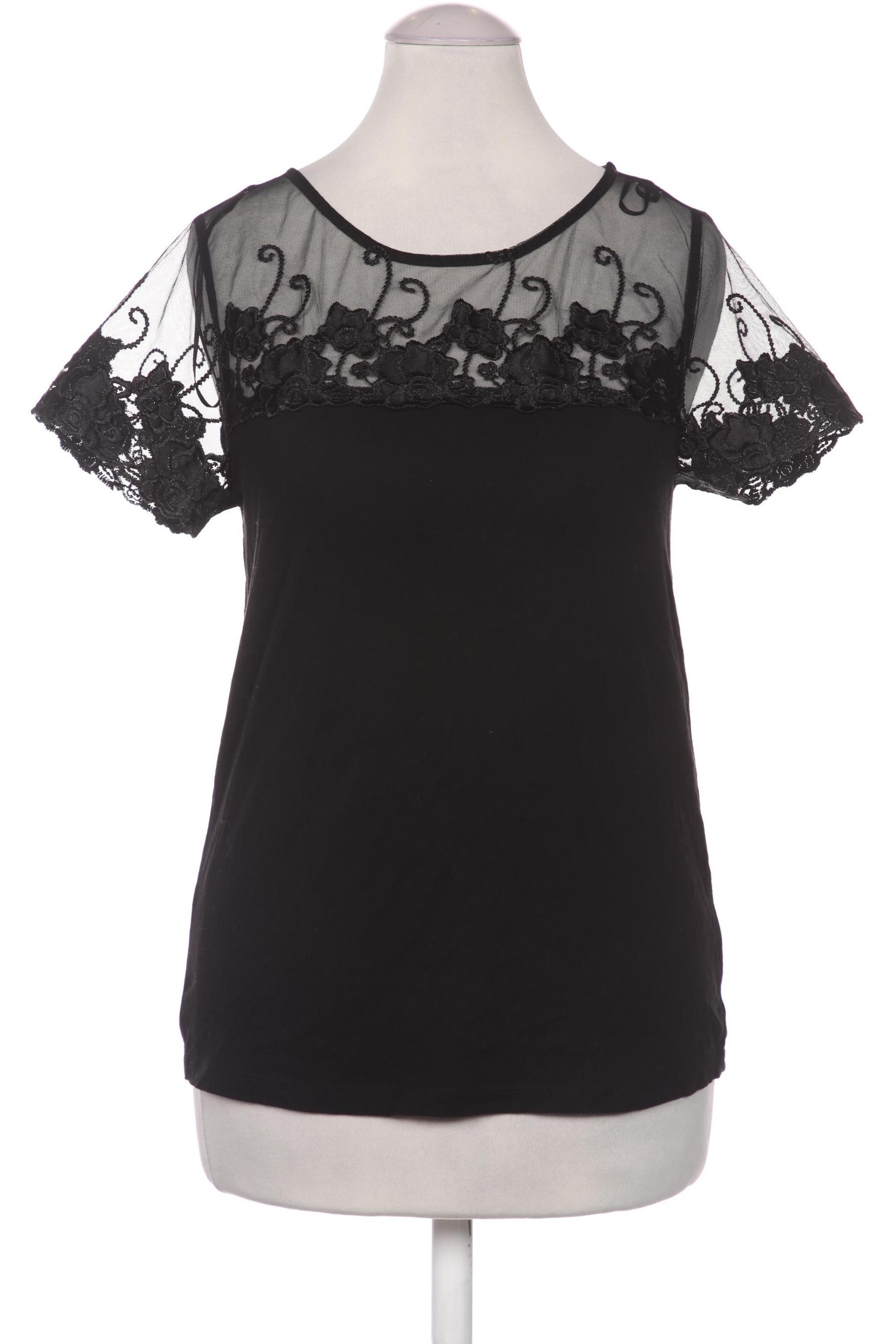 

NAF NAF Damen T-Shirt, schwarz, Gr. 34