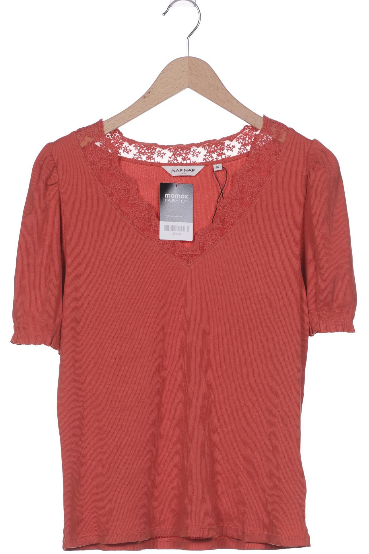 

NAF NAF Damen T-Shirt, orange, Gr. 44