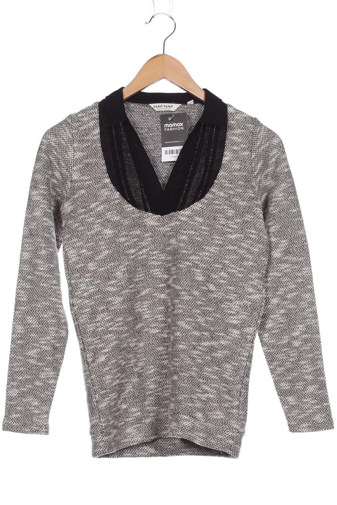 

NAF NAF Damen Pullover, grau, Gr. 34