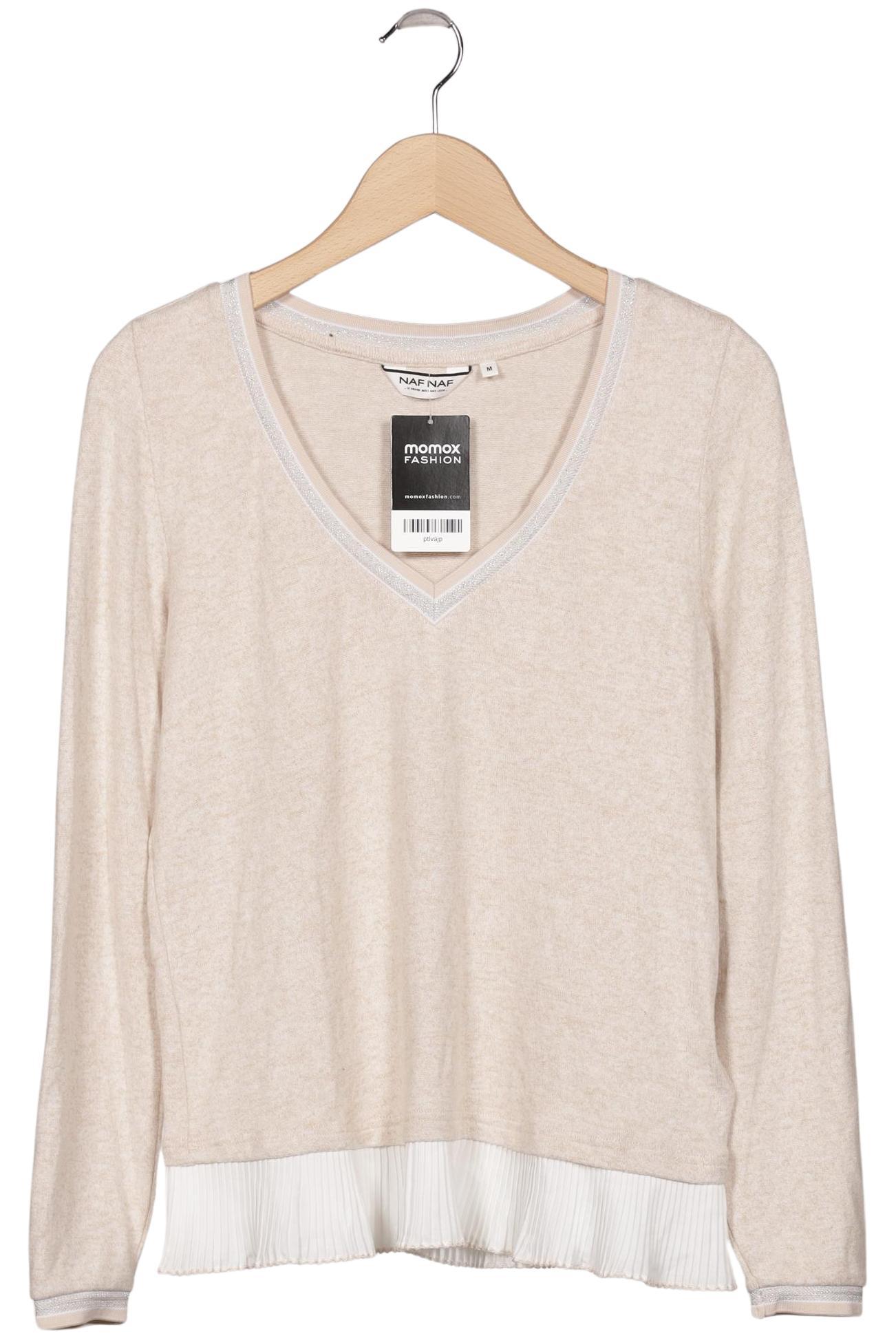 

NAF NAF Damen Pullover, beige, Gr. 38