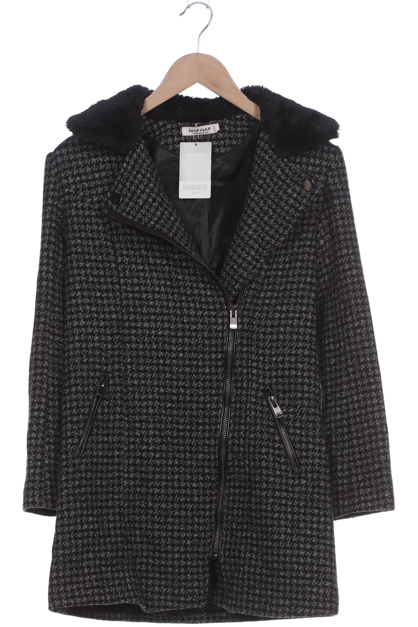 

NAF NAF Damen Mantel, schwarz, Gr. 34