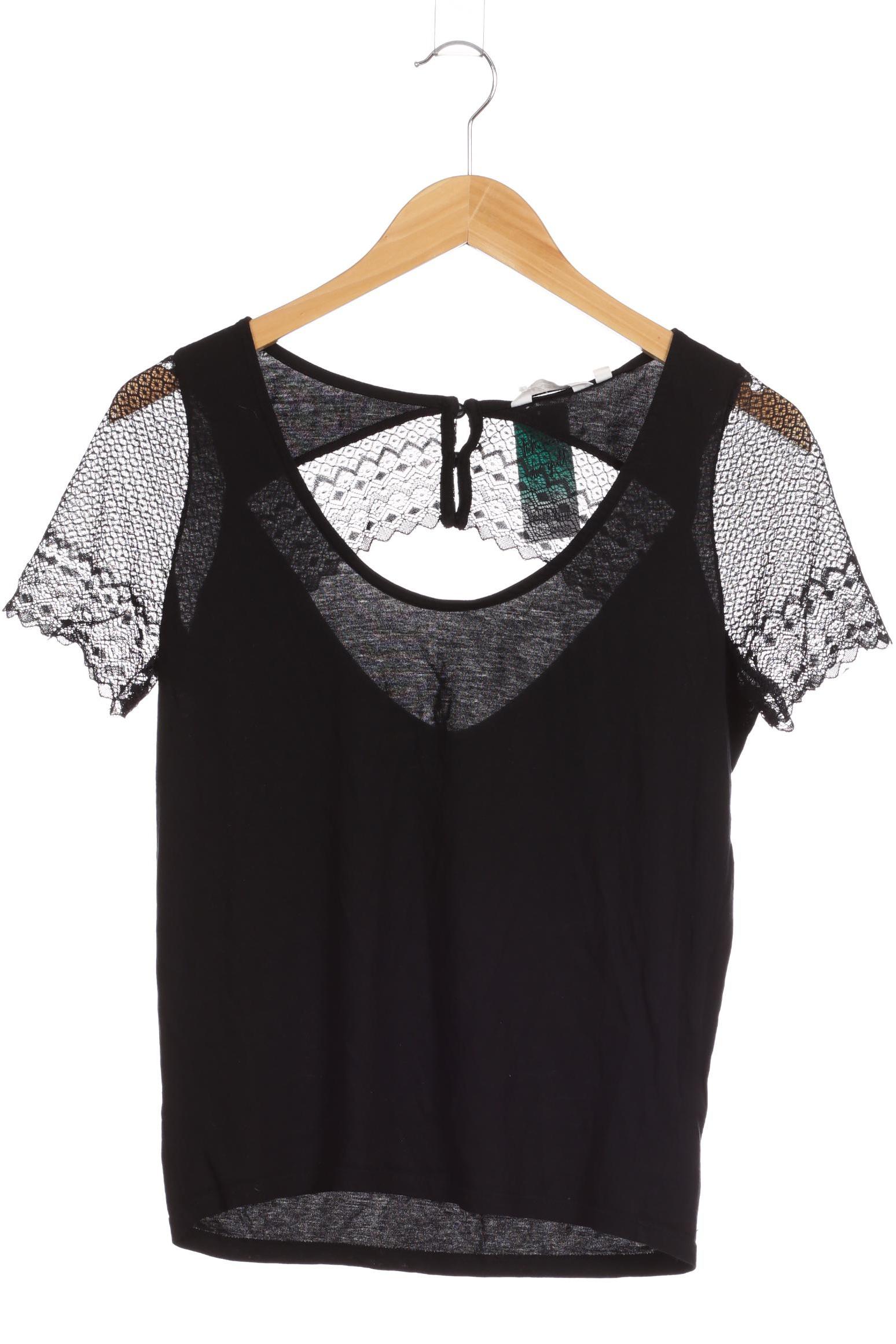 

NAF NAF Damen T-Shirt, schwarz, Gr. 38