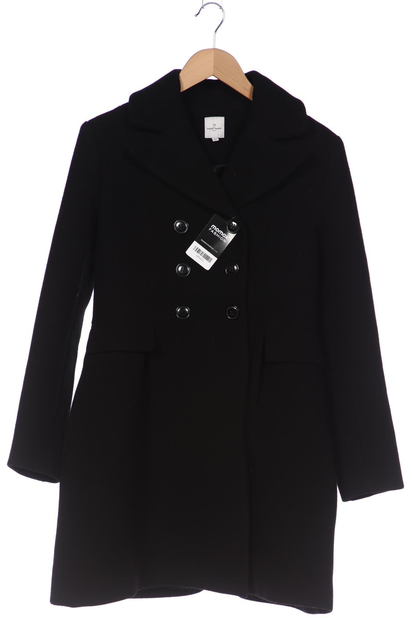 

NAF NAF Damen Mantel, schwarz, Gr. 42