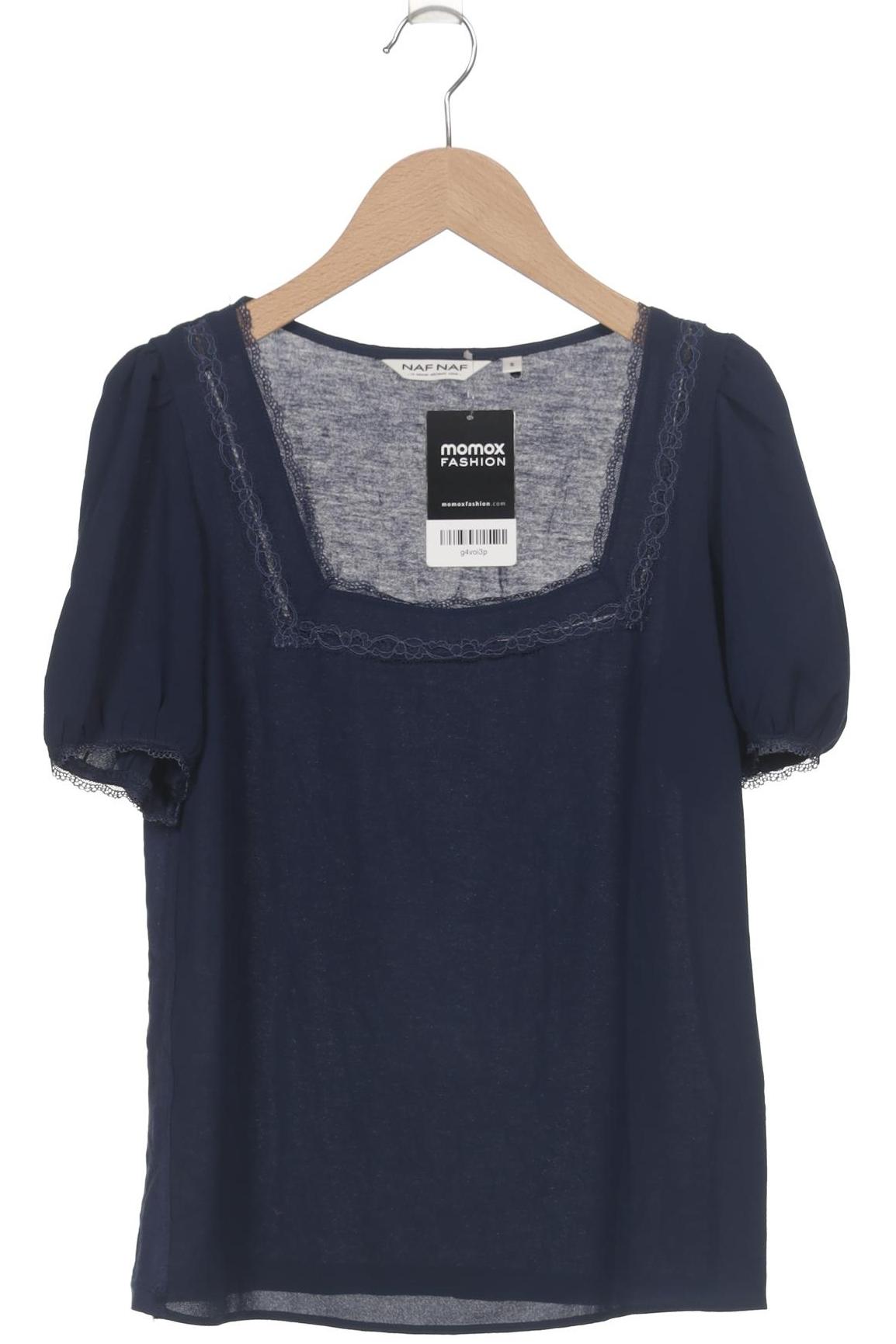 

NAF NAF Damen T-Shirt, marineblau, Gr. 36