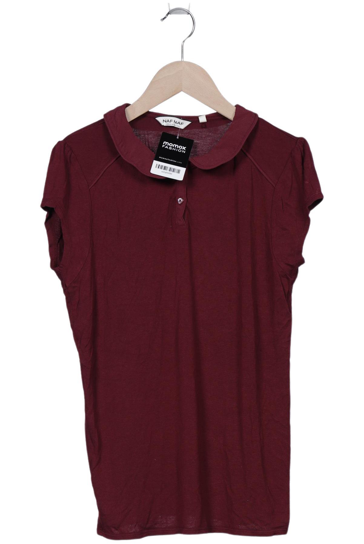 

NAF NAF Damen T-Shirt, bordeaux, Gr. 38