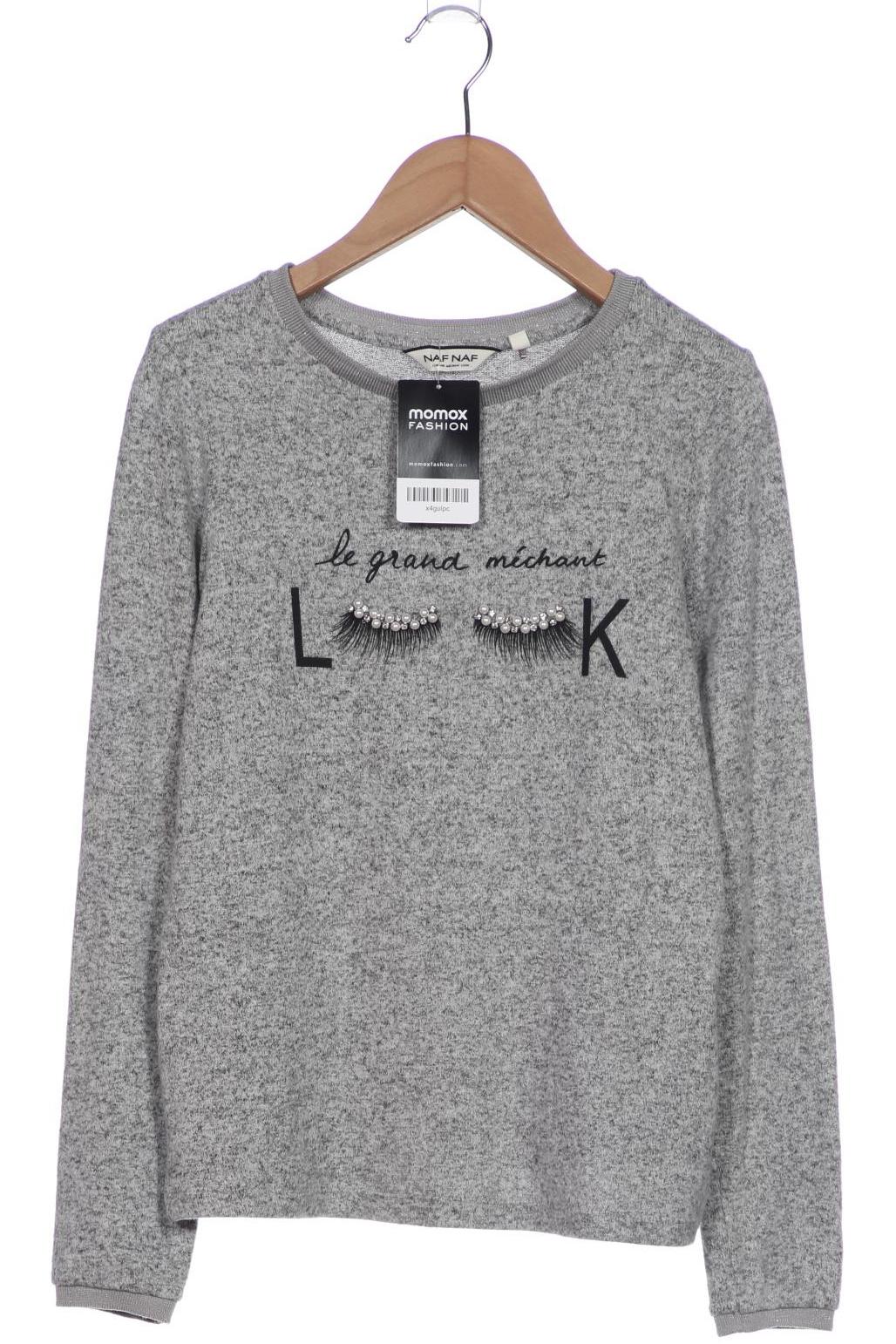 

NAF NAF Damen Pullover, grau, Gr. 34