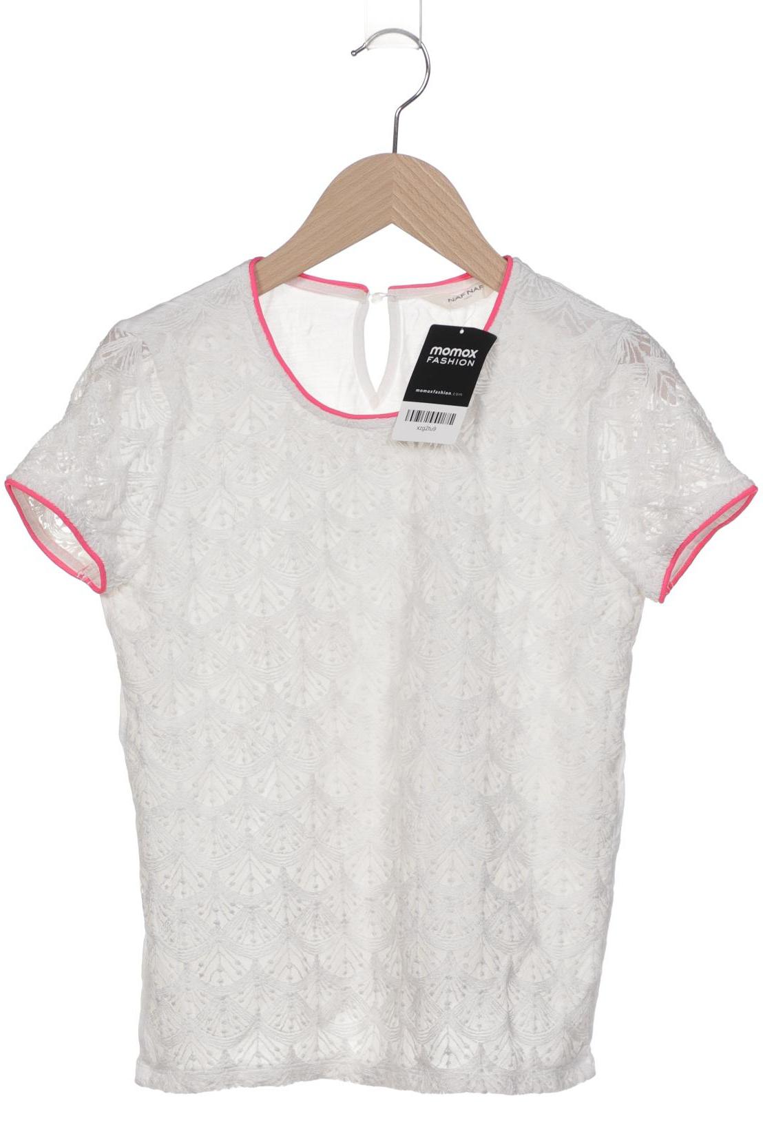 

NAF NAF Damen T-Shirt, weiß, Gr. 36