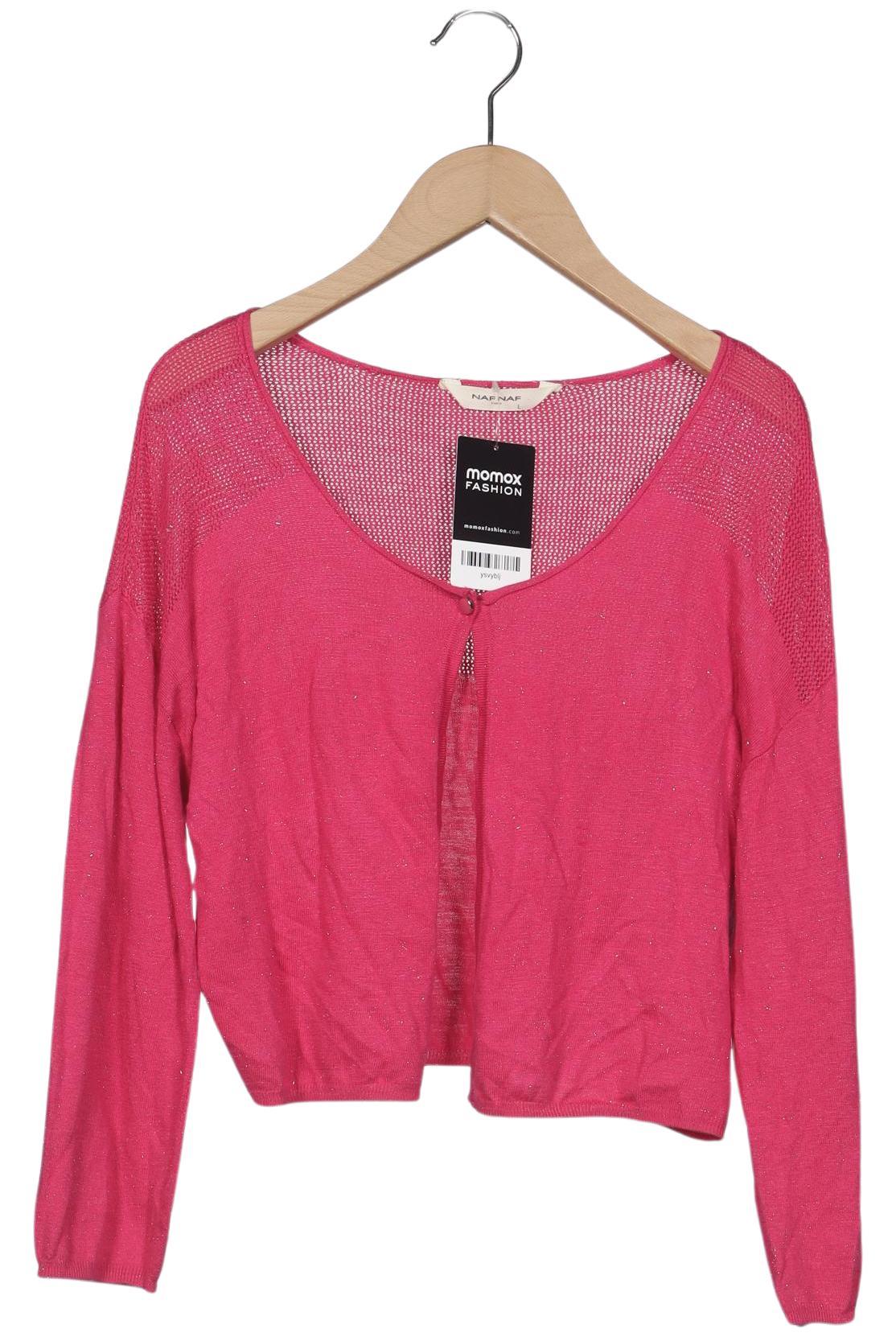 

NAF NAF Damen Strickjacke, pink, Gr. 42
