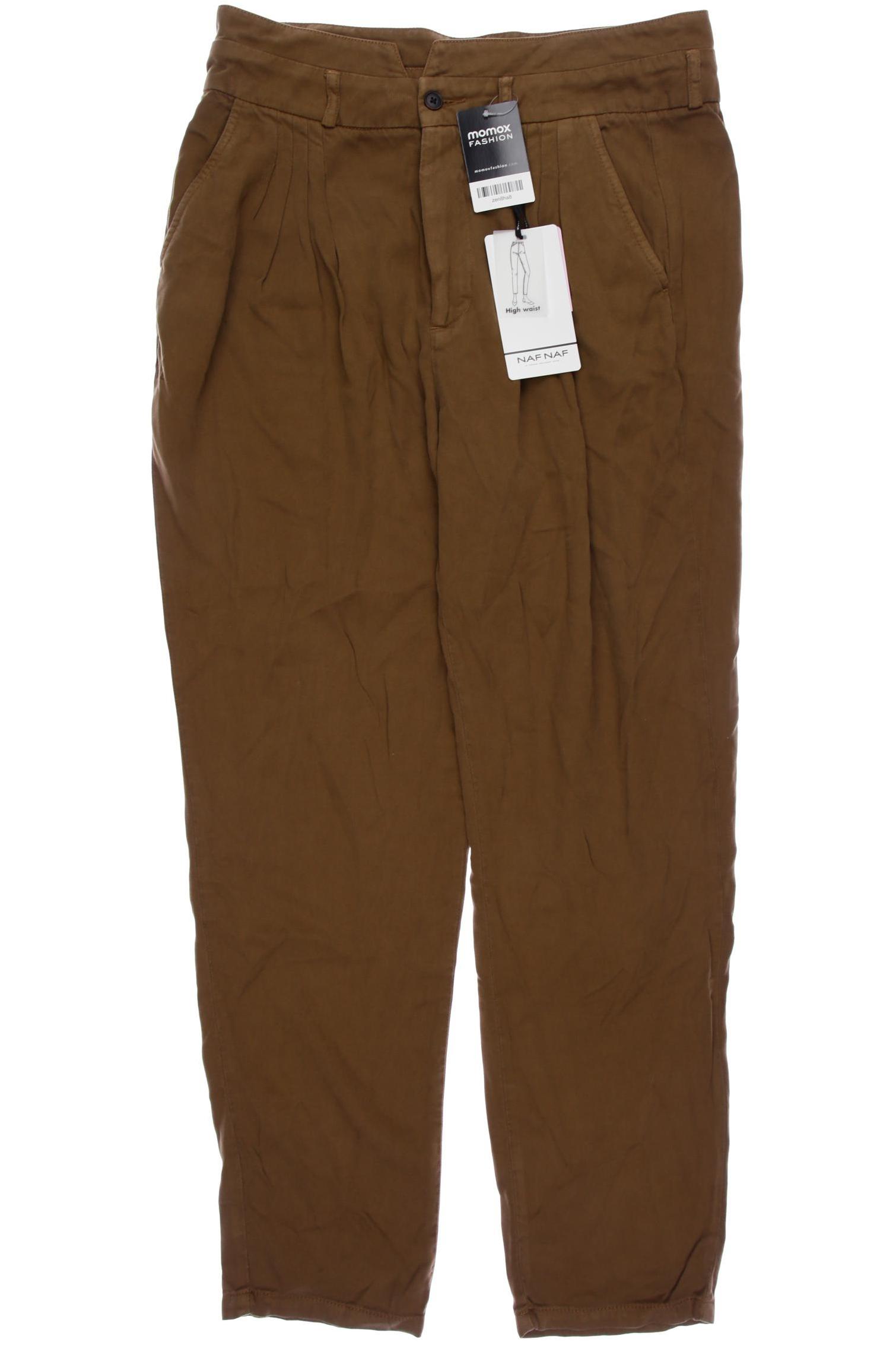 

NAF NAF Damen Stoffhose, braun