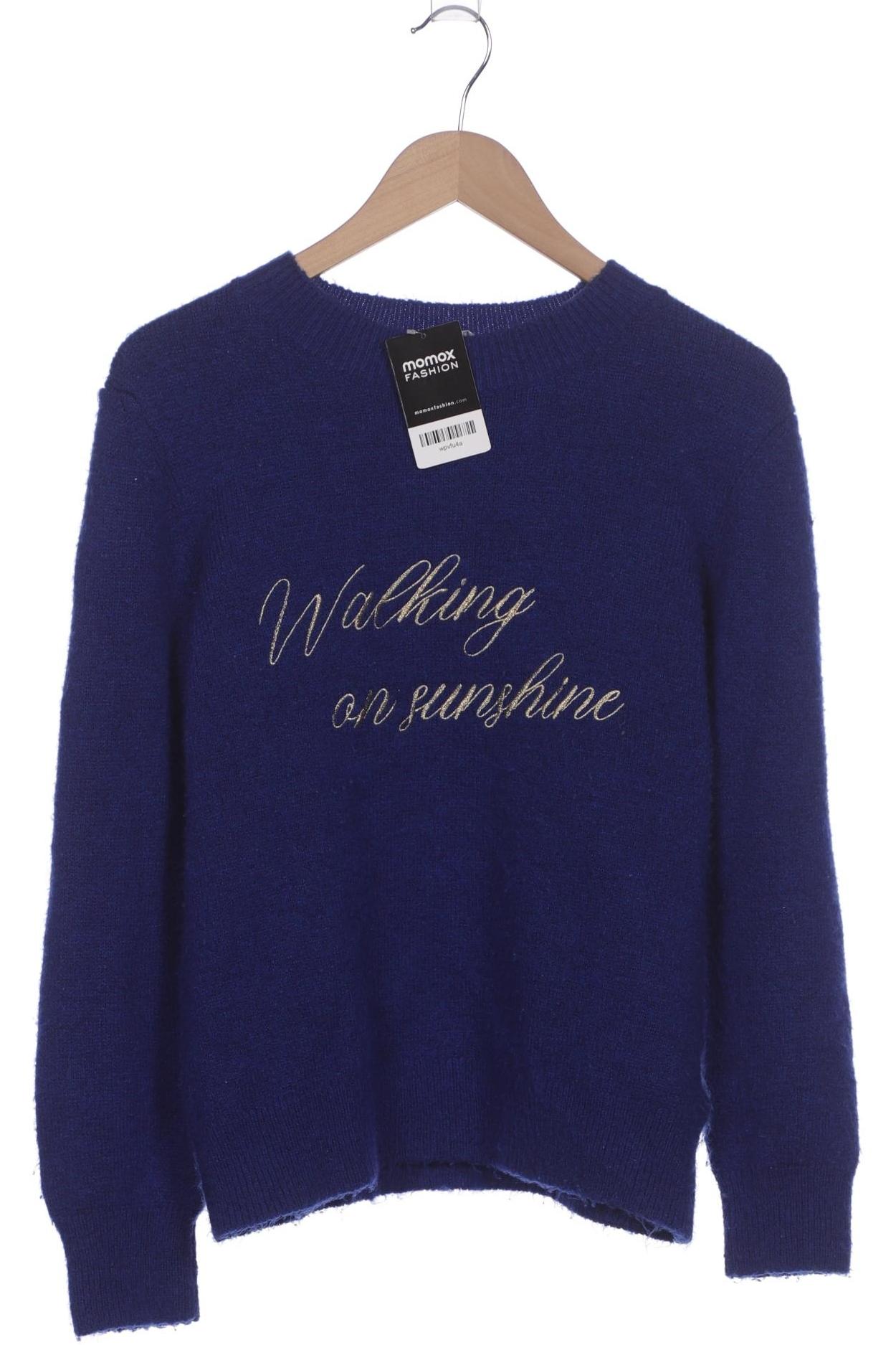 

NAF NAF Damen Pullover, blau, Gr. 38