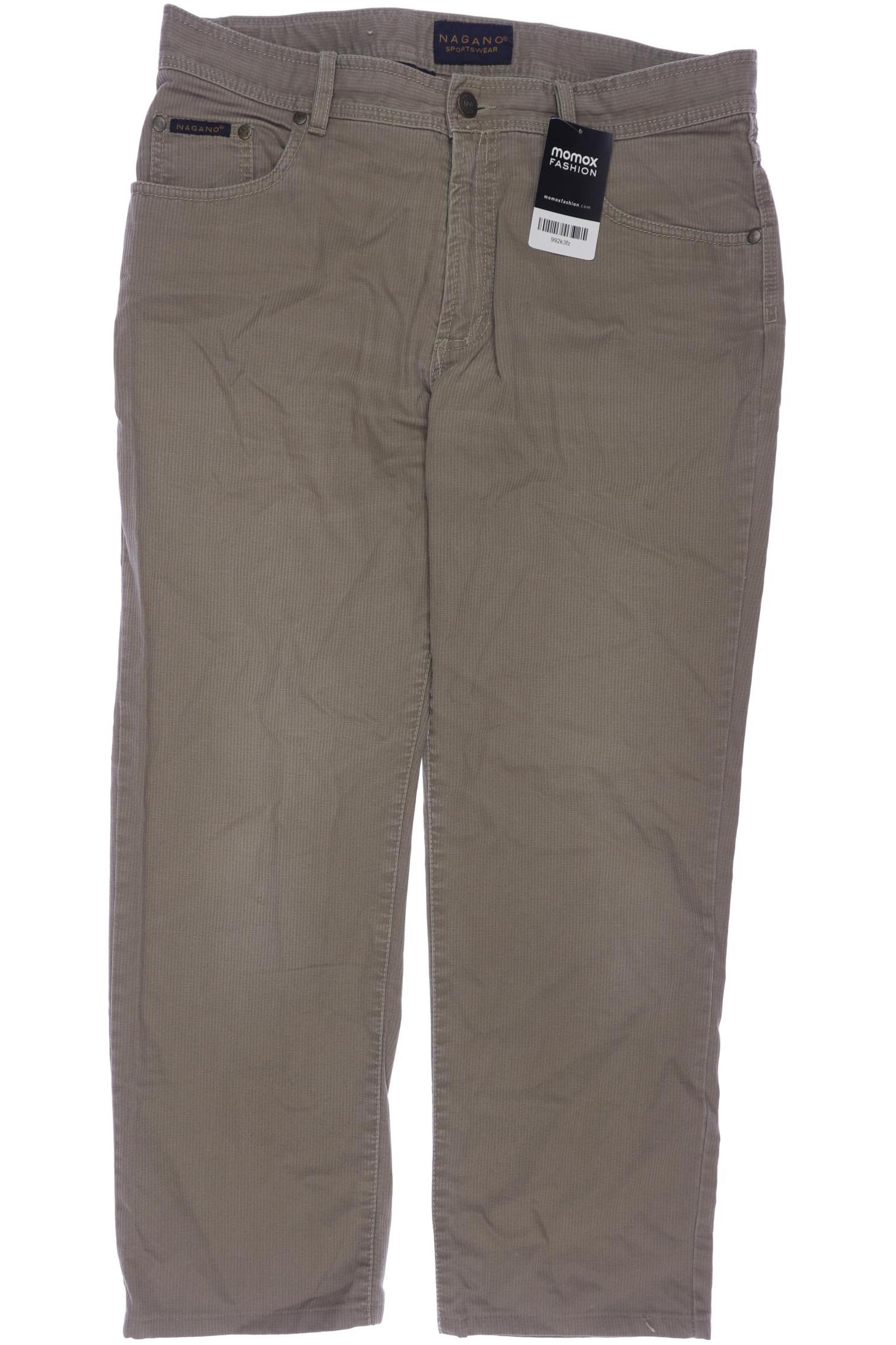 Thumbnail - Nagano Herren Stoffhose, beige, Gr. 24