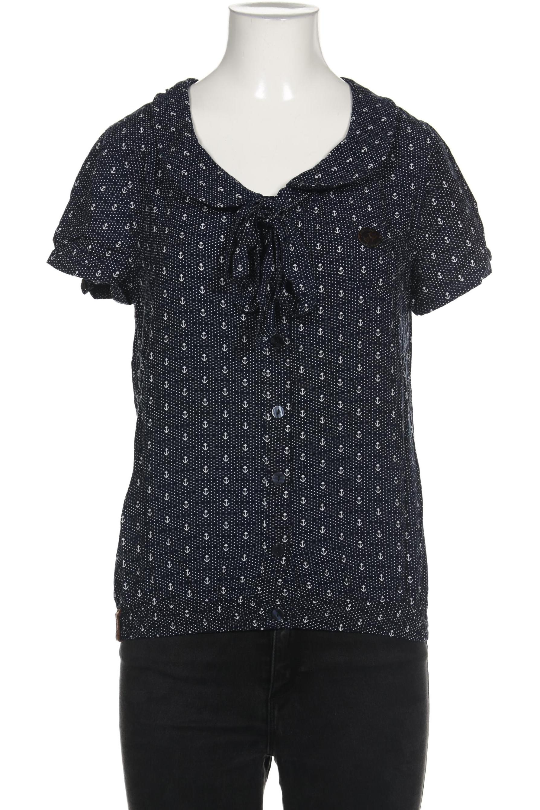 

Naketano Damen Bluse, marineblau, Gr. 38