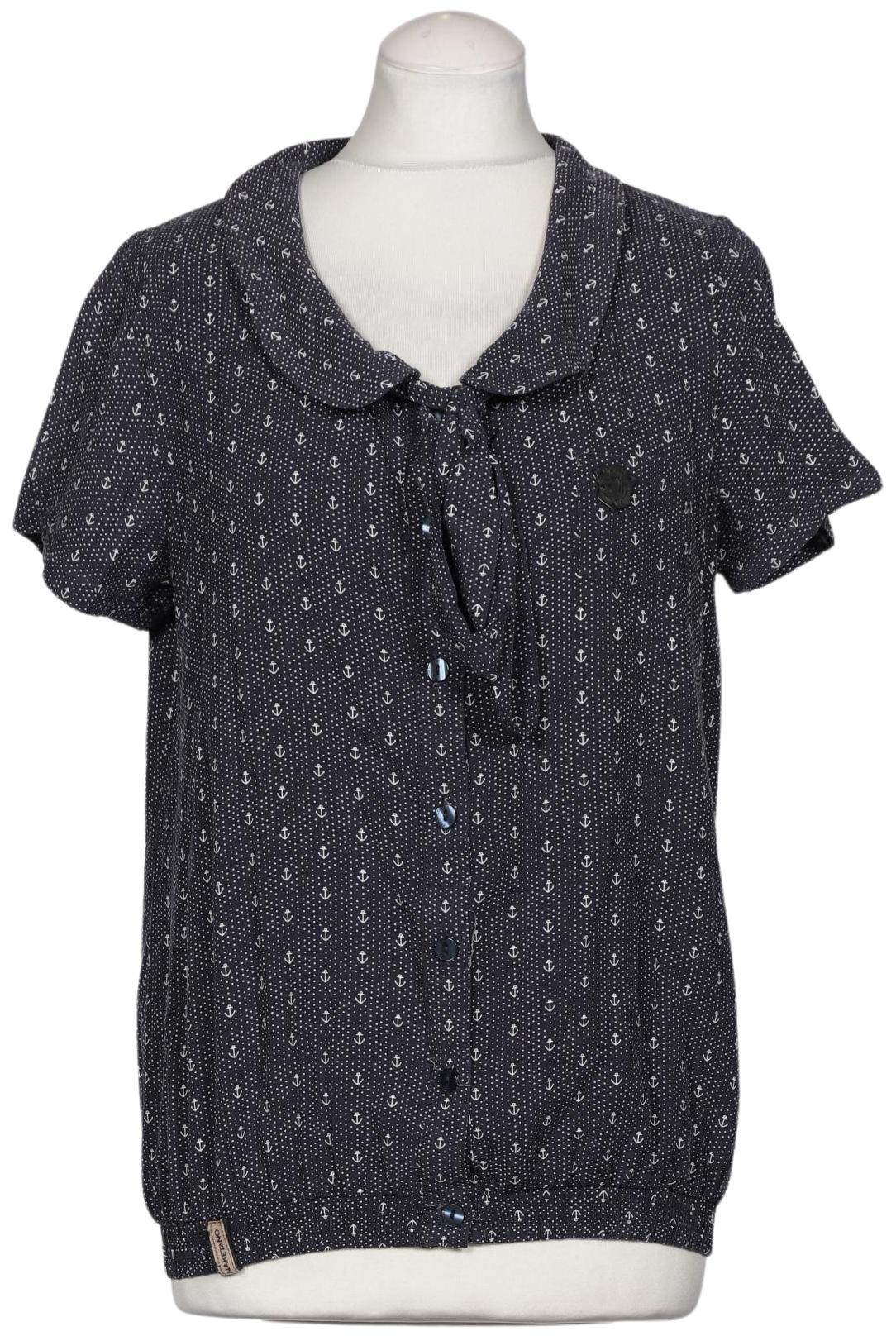 

Naketano Damen Bluse, marineblau, Gr. 38