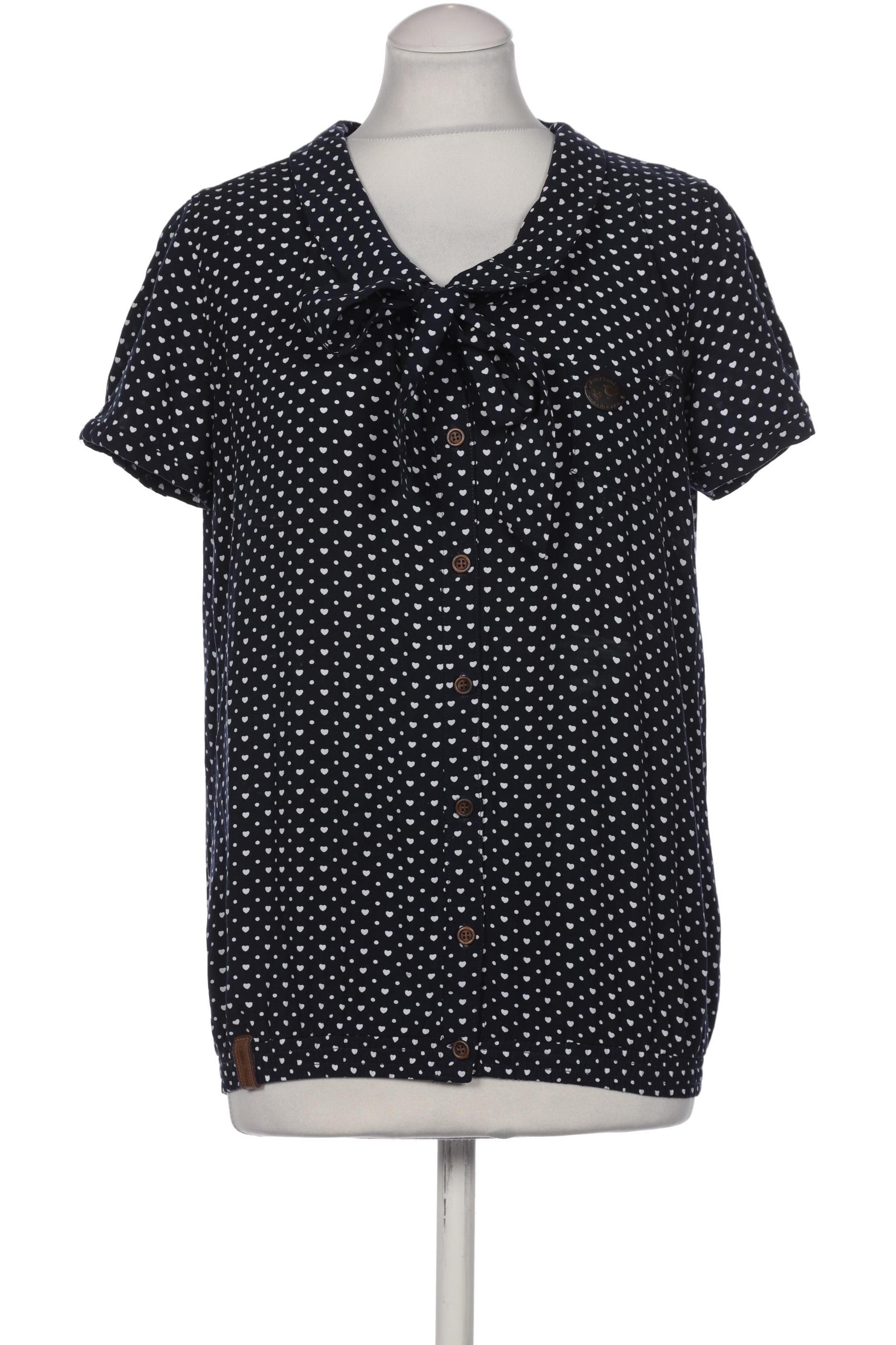 

Naketano Damen Bluse, marineblau, Gr. 38