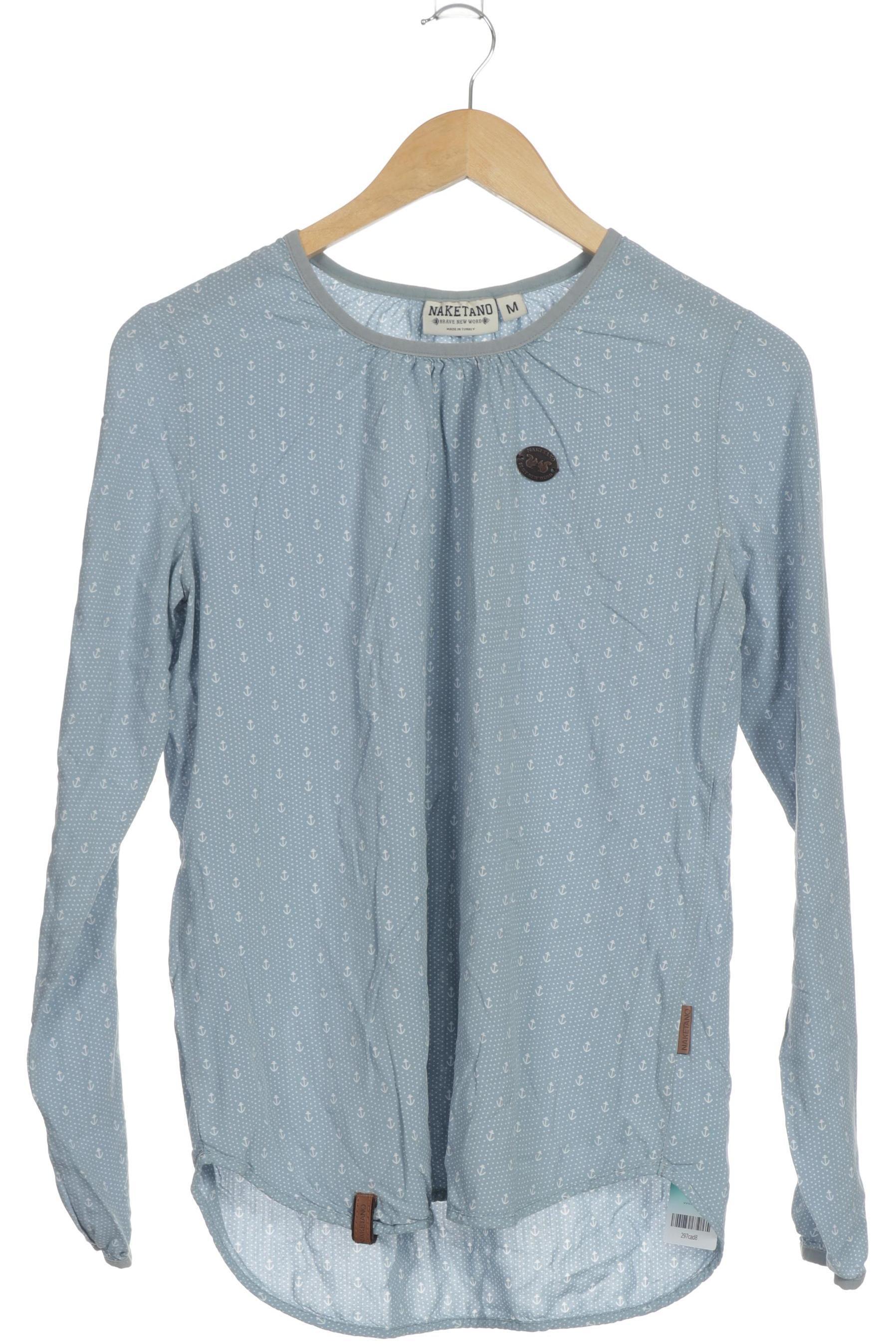 

Naketano Damen Bluse, blau, Gr.