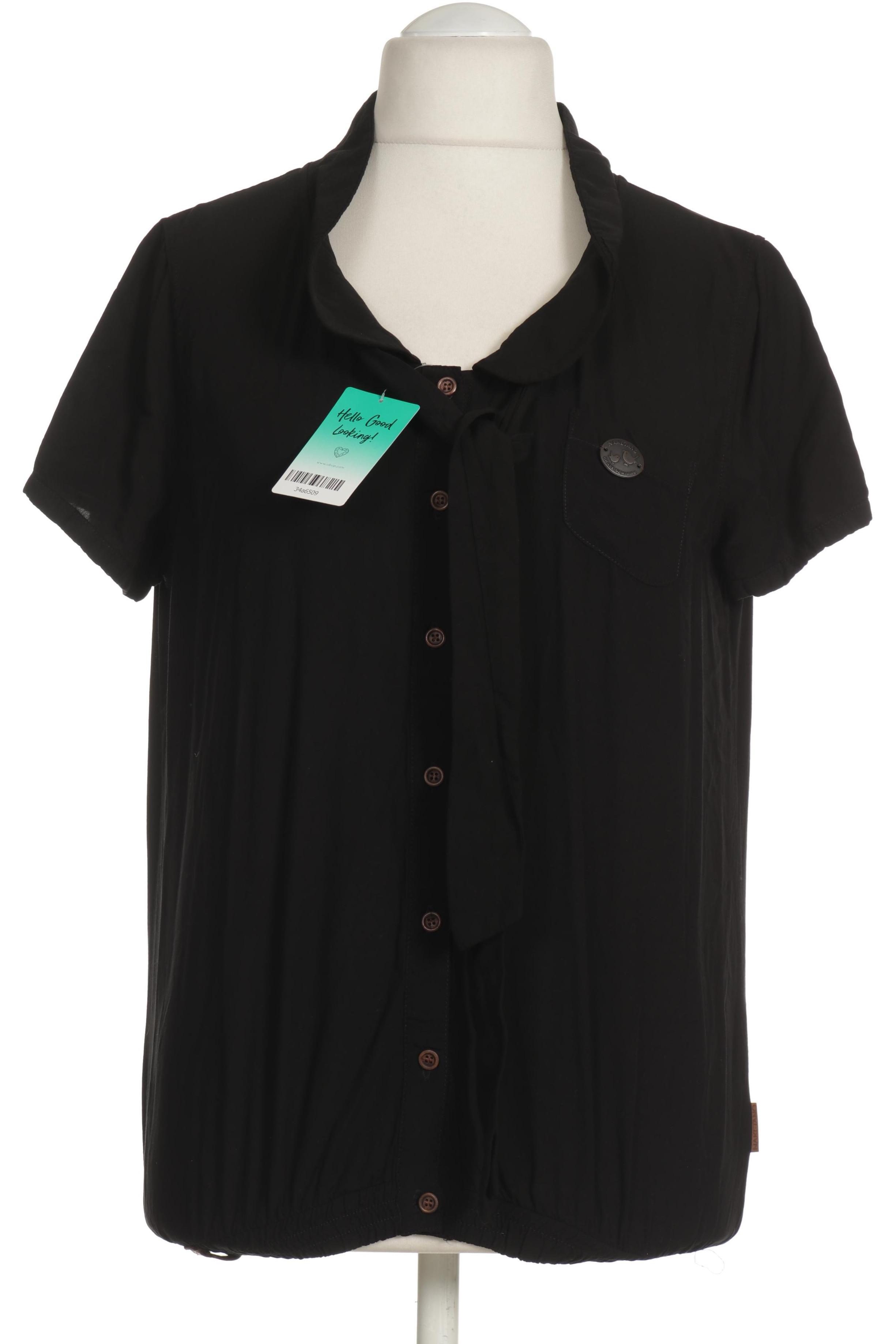 

Naketano Damen Bluse, schwarz, Gr.