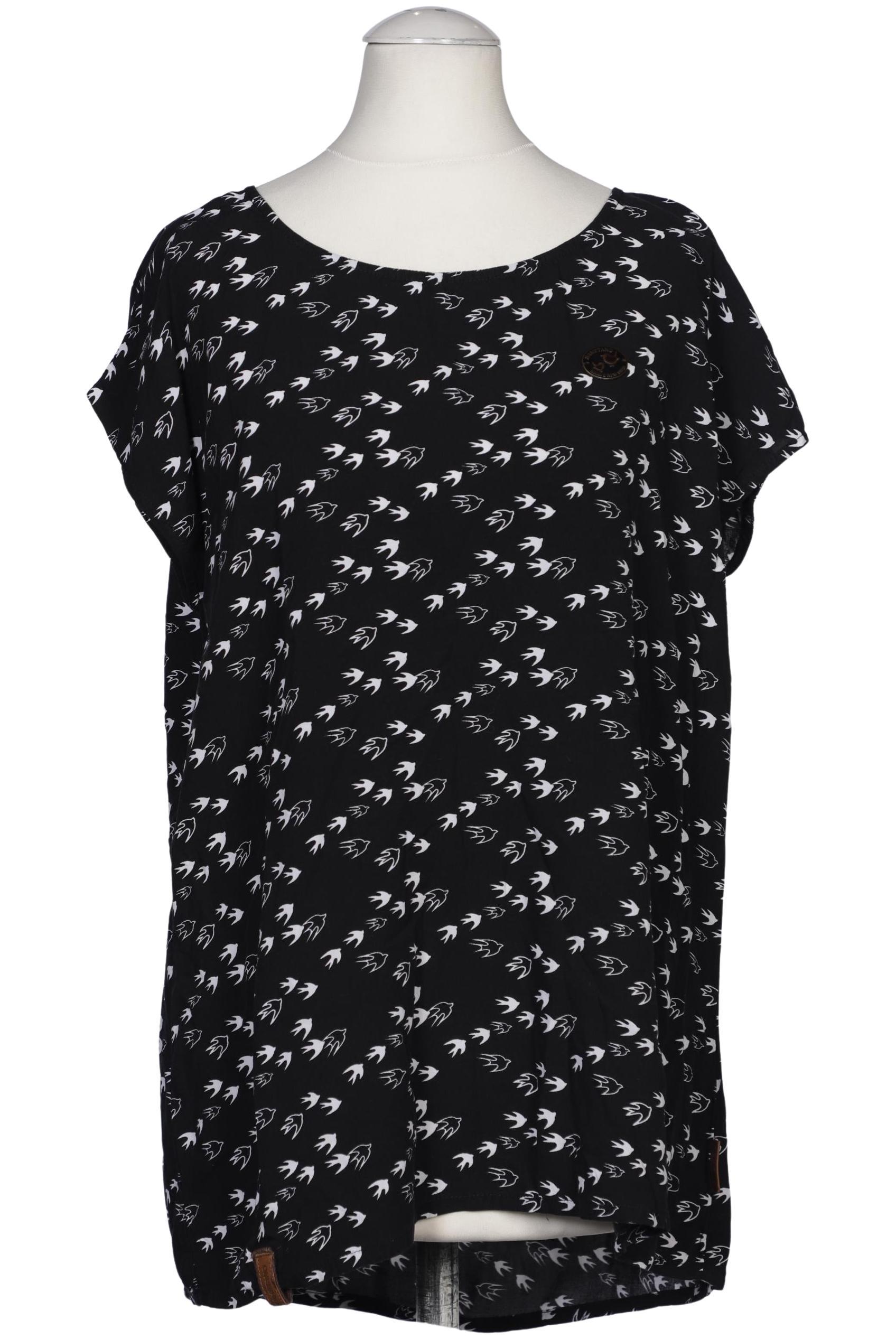 

Naketano Damen Bluse, schwarz, Gr. 38