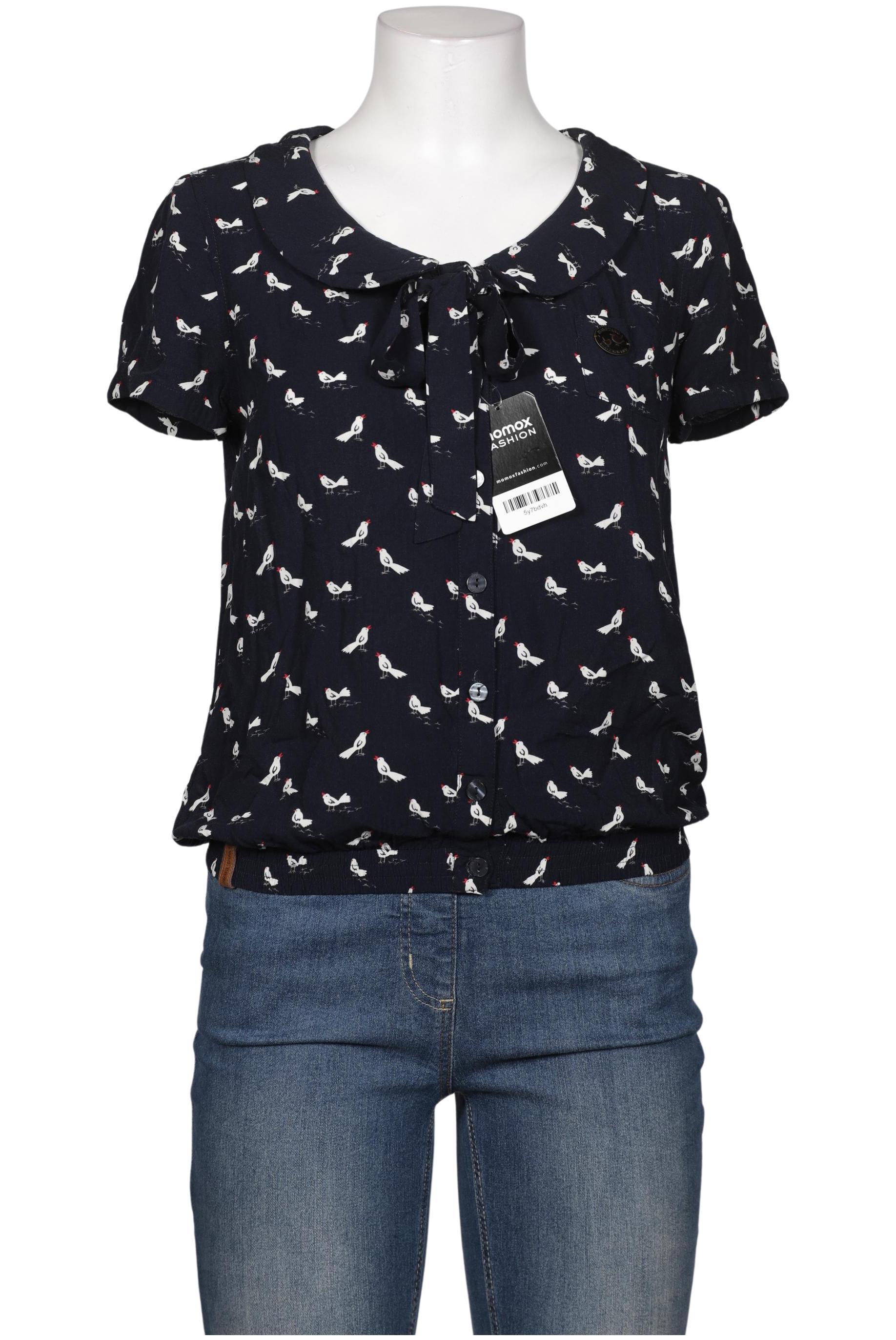 

Naketano Damen Bluse, marineblau, Gr. 38