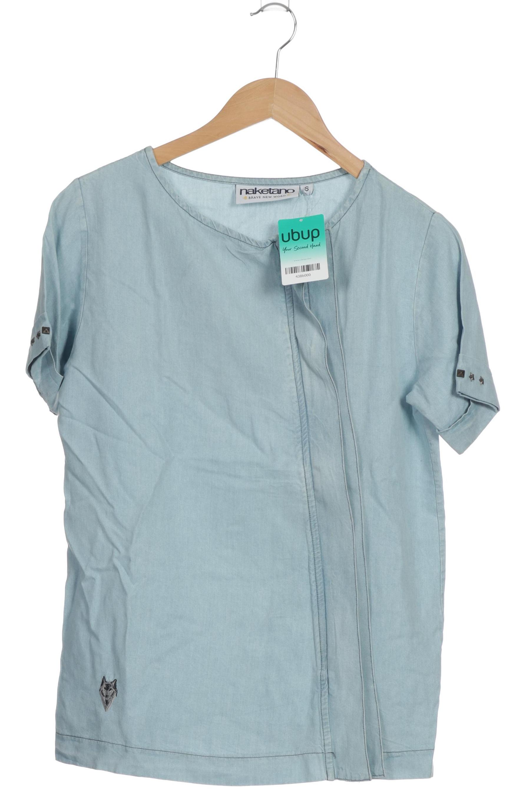 

Naketano Damen Bluse, blau, Gr. 36