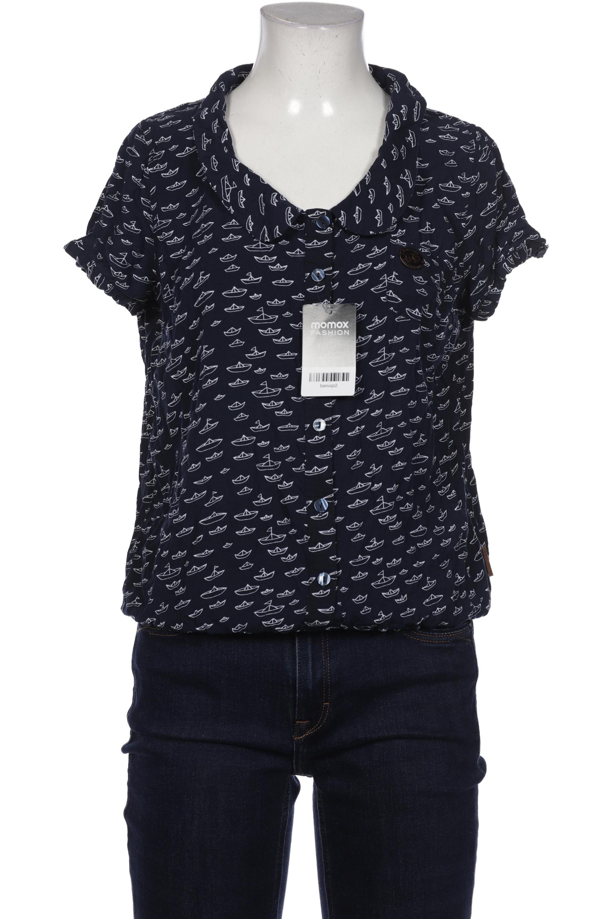 

Naketano Damen Bluse, marineblau, Gr. 38