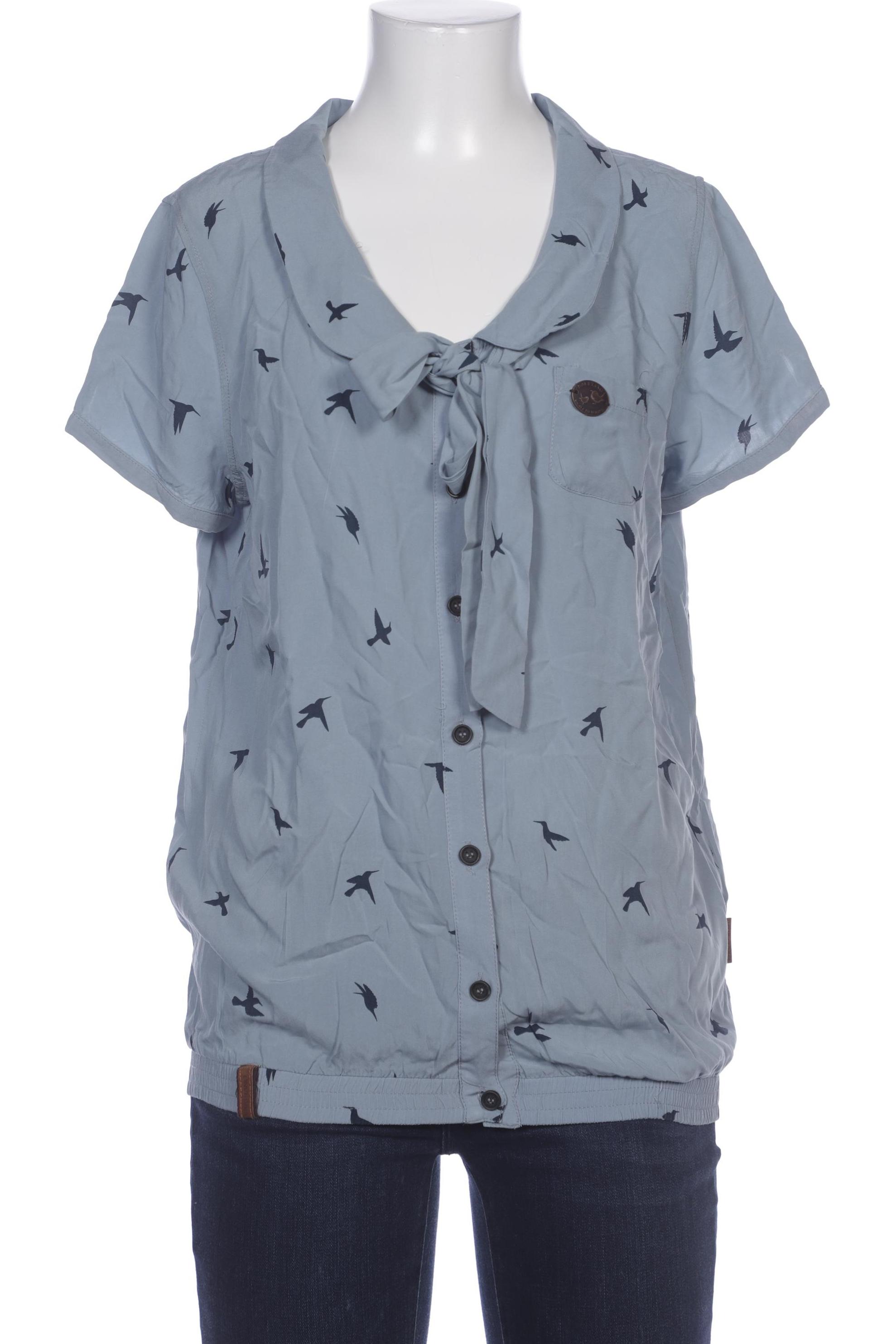 

Naketano Damen Bluse, hellblau, Gr. 38