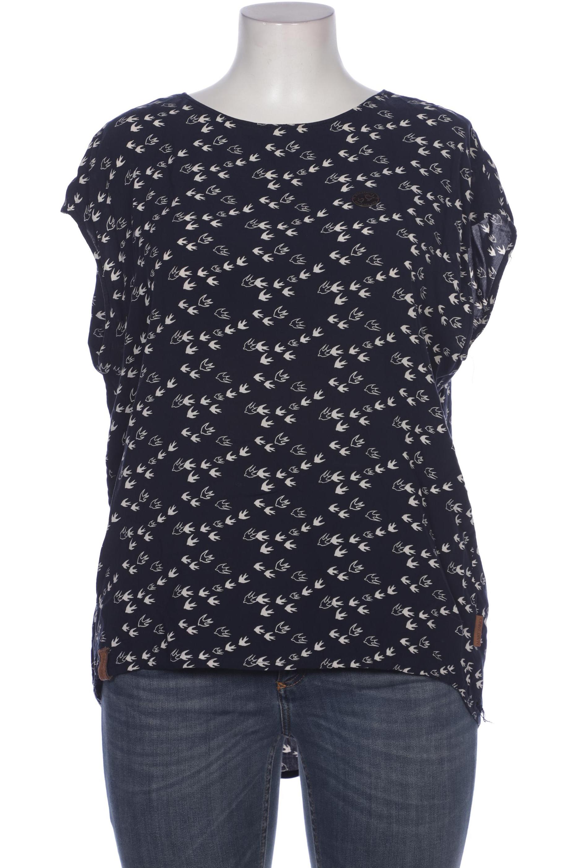 

Naketano Damen Bluse, marineblau, Gr. 44