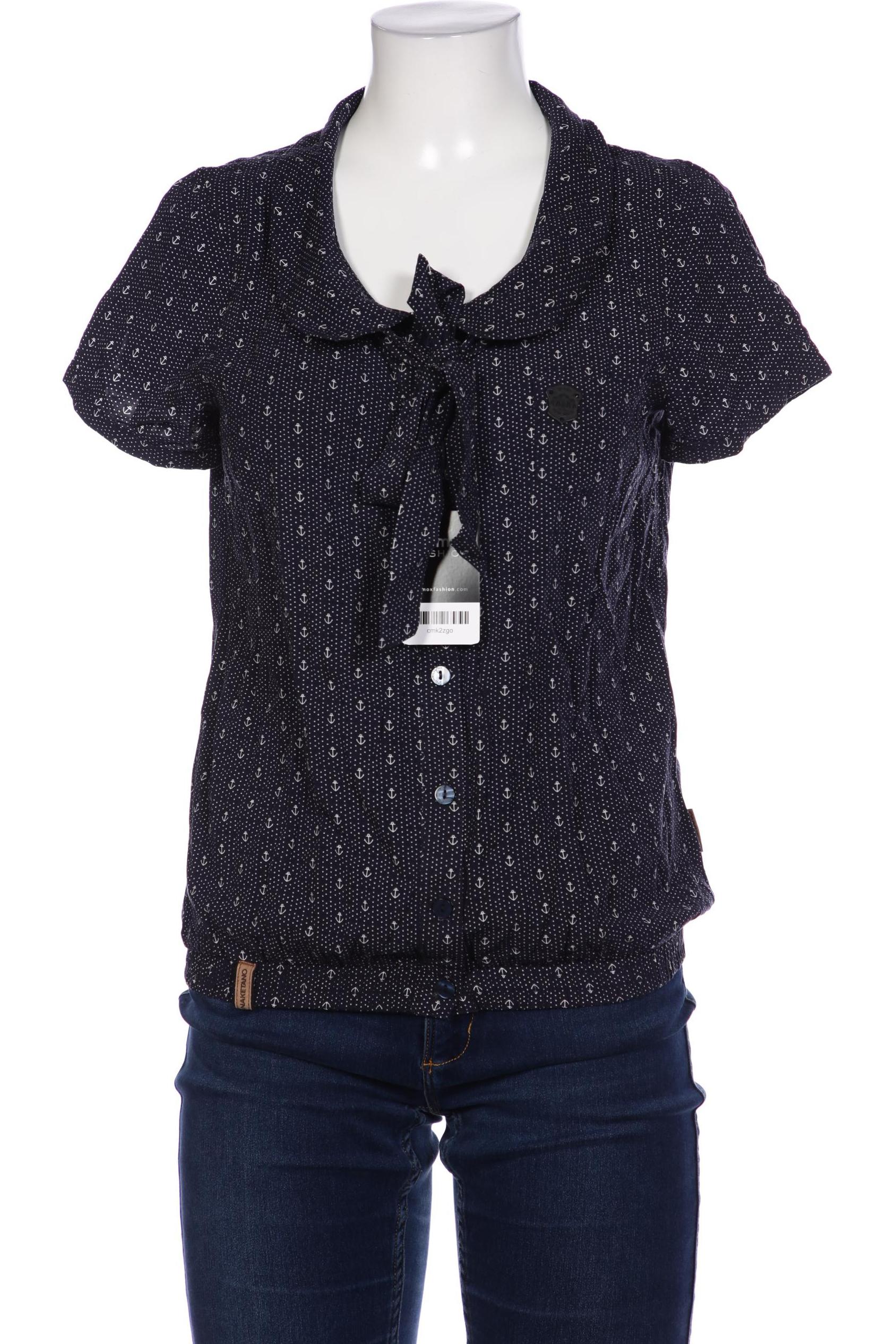 

Naketano Damen Bluse, marineblau, Gr. 38