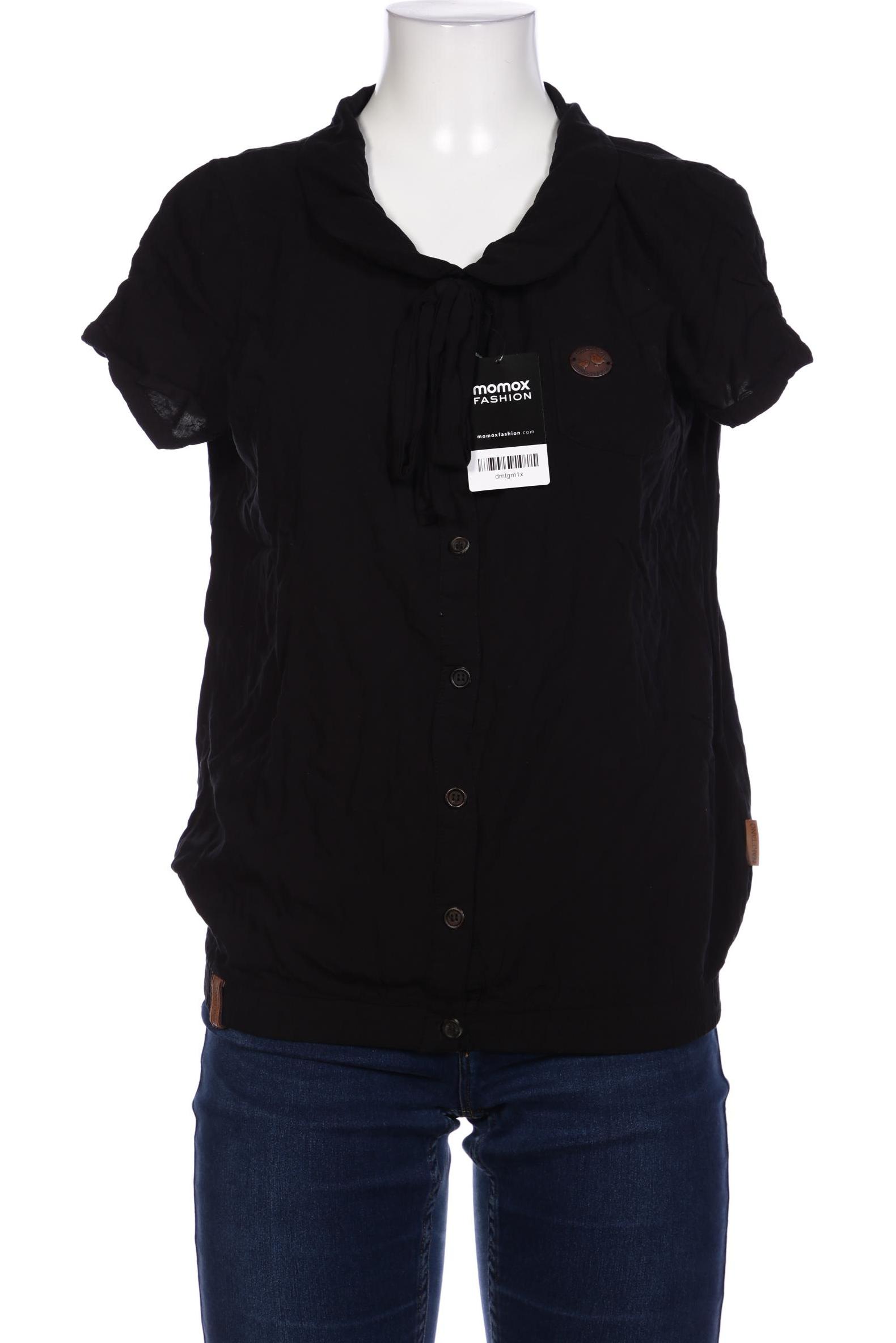 

Naketano Damen Bluse, schwarz, Gr. 42