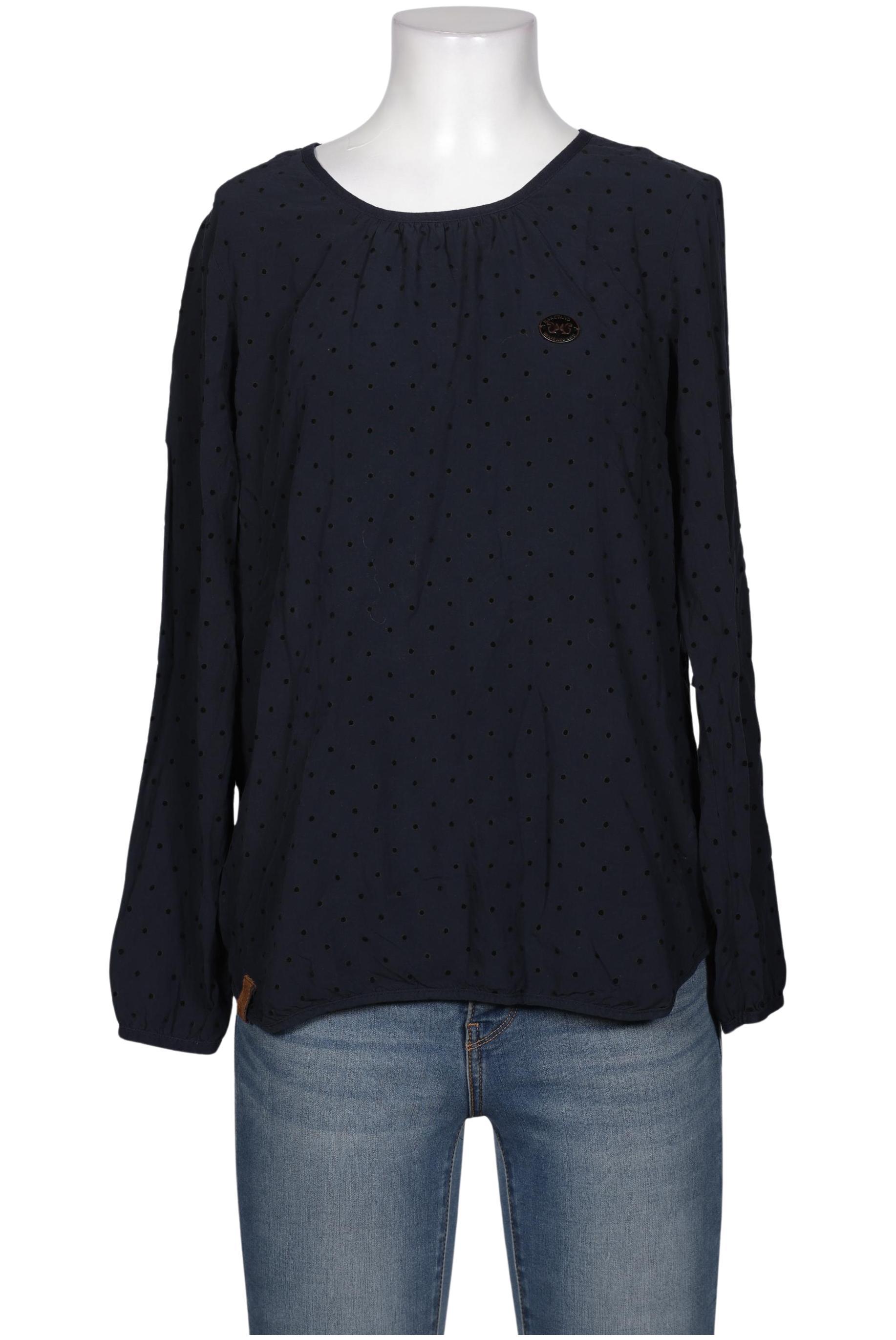 

Naketano Damen Bluse, marineblau, Gr. 38