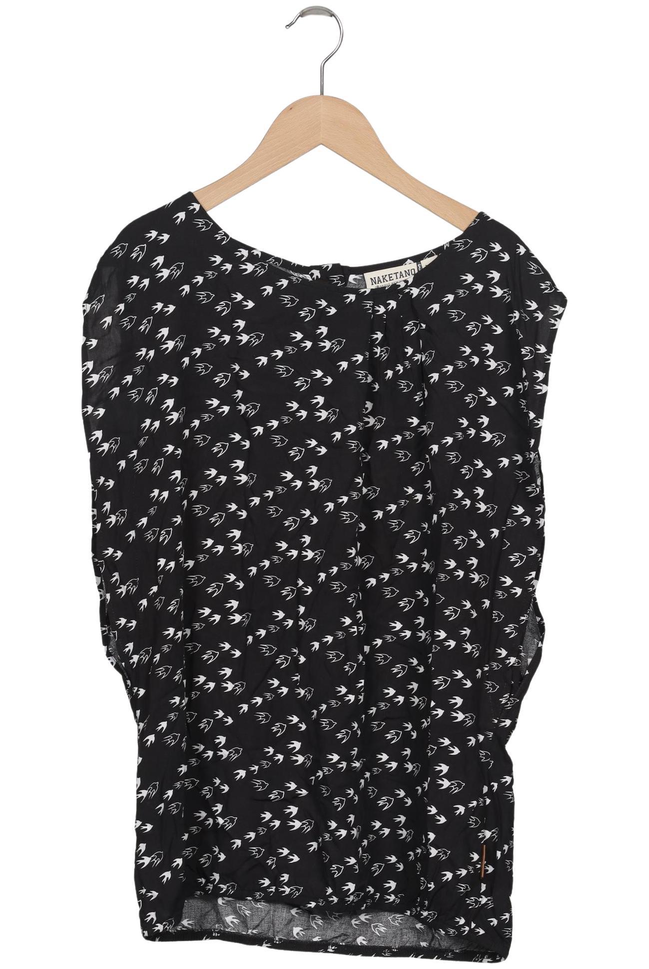 

Naketano Damen Bluse, schwarz, Gr. 44