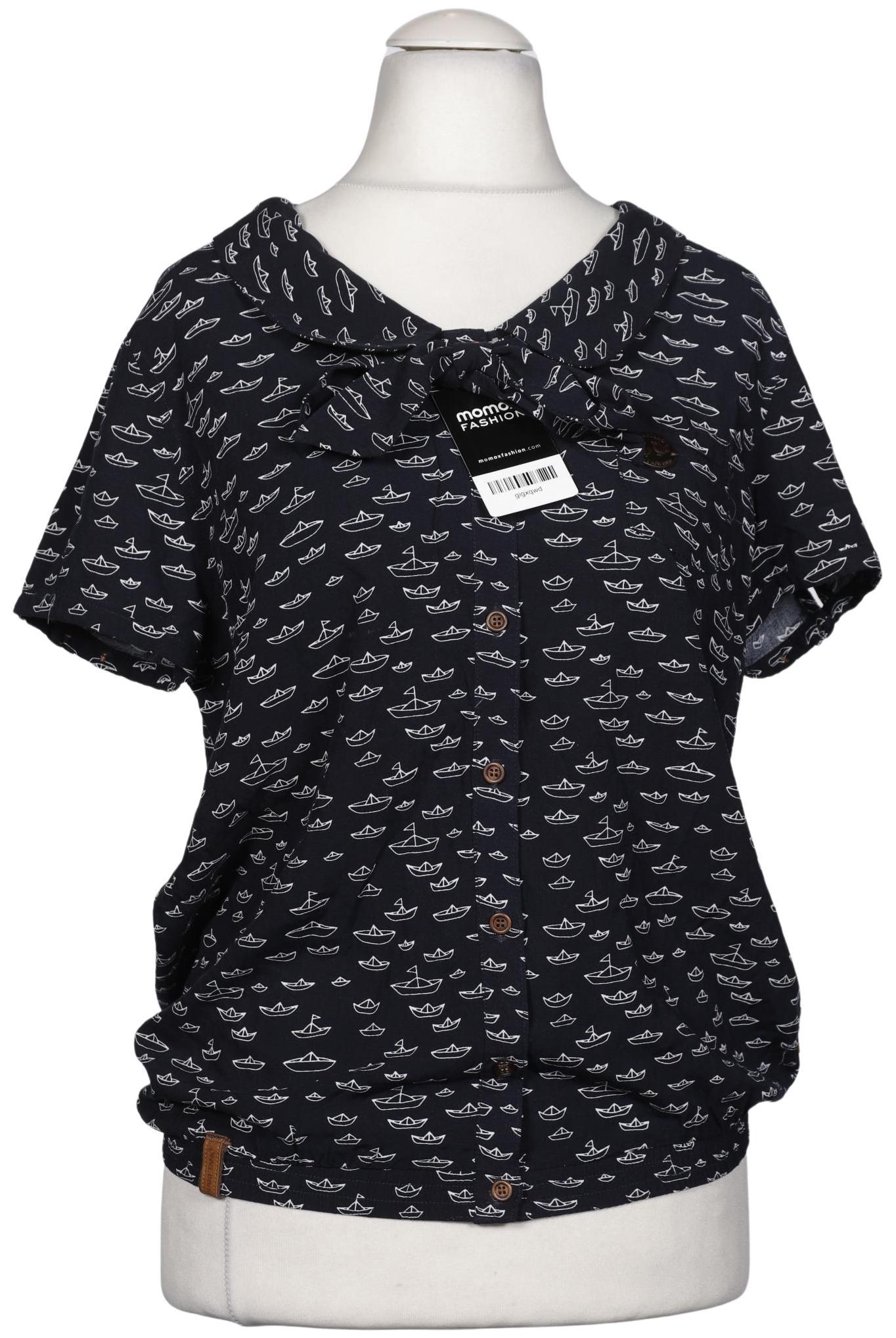 

Naketano Damen Bluse, marineblau, Gr. 38