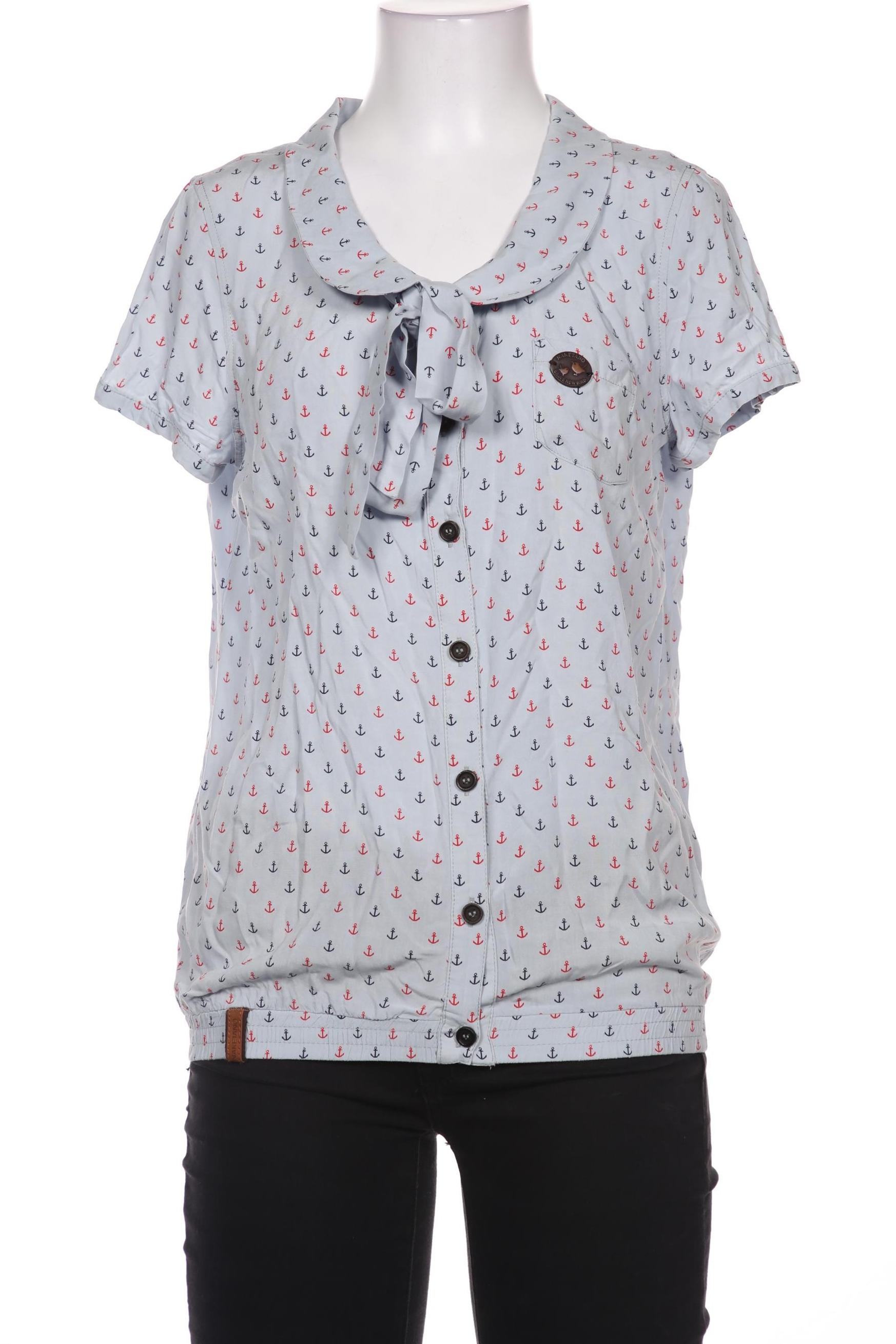

Naketano Damen Bluse, hellblau, Gr. 36