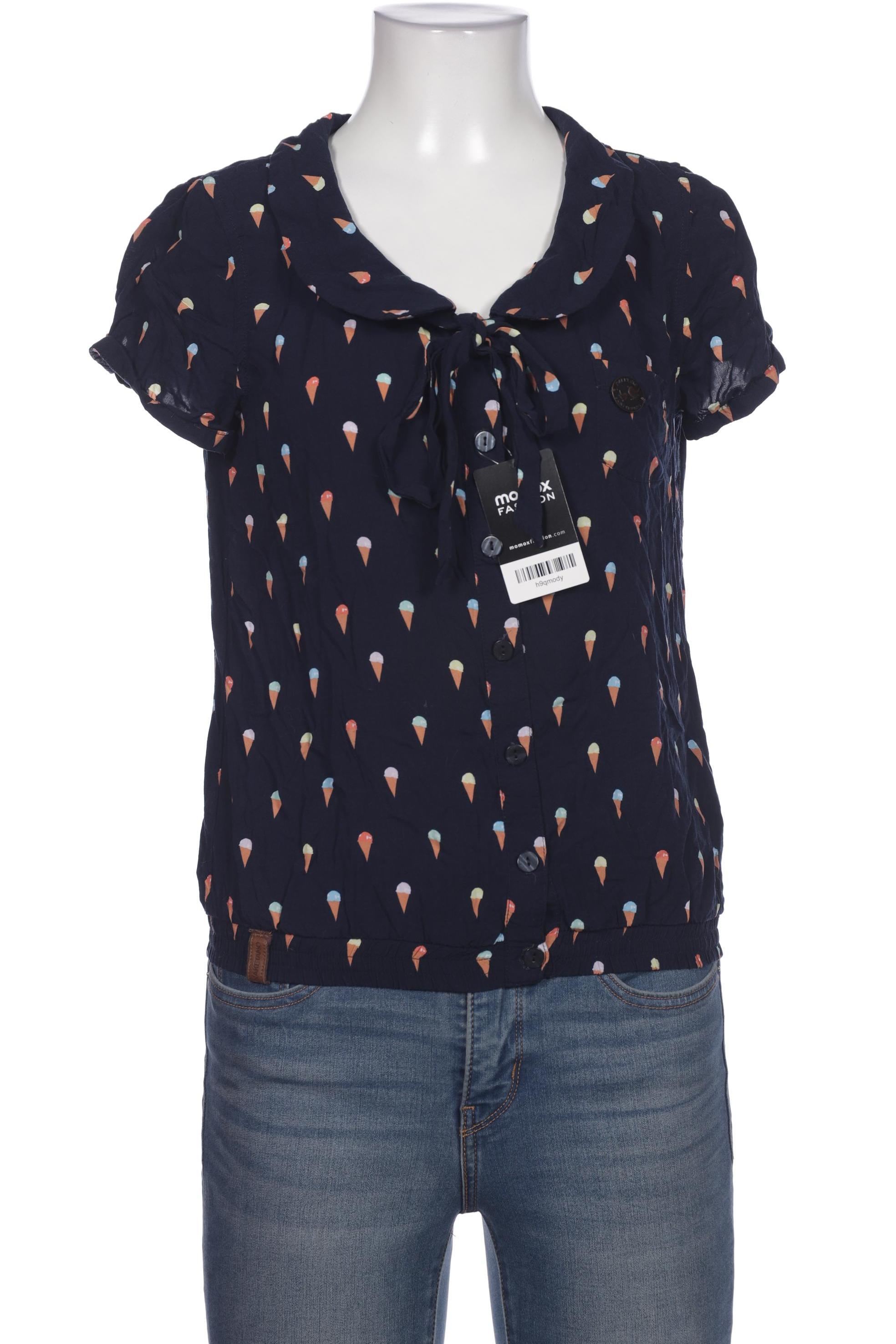 

Naketano Damen Bluse, marineblau