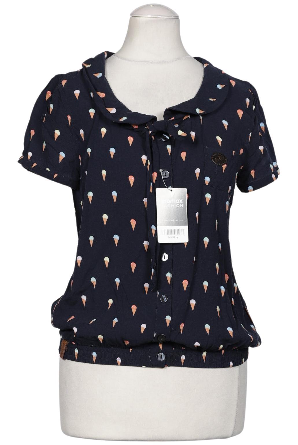 

Naketano Damen Bluse, marineblau, Gr. 36