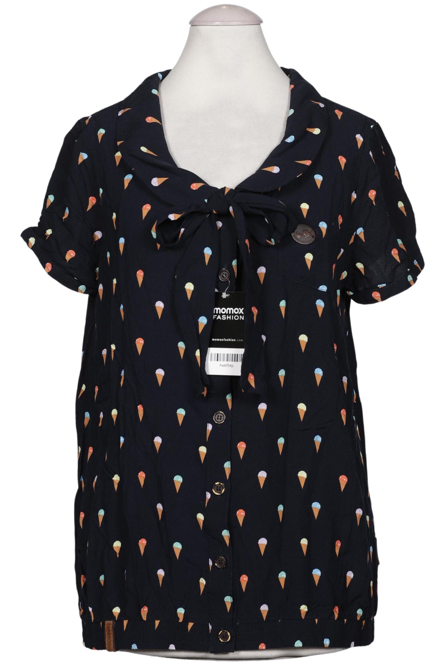 

Naketano Damen Bluse, marineblau, Gr. 38