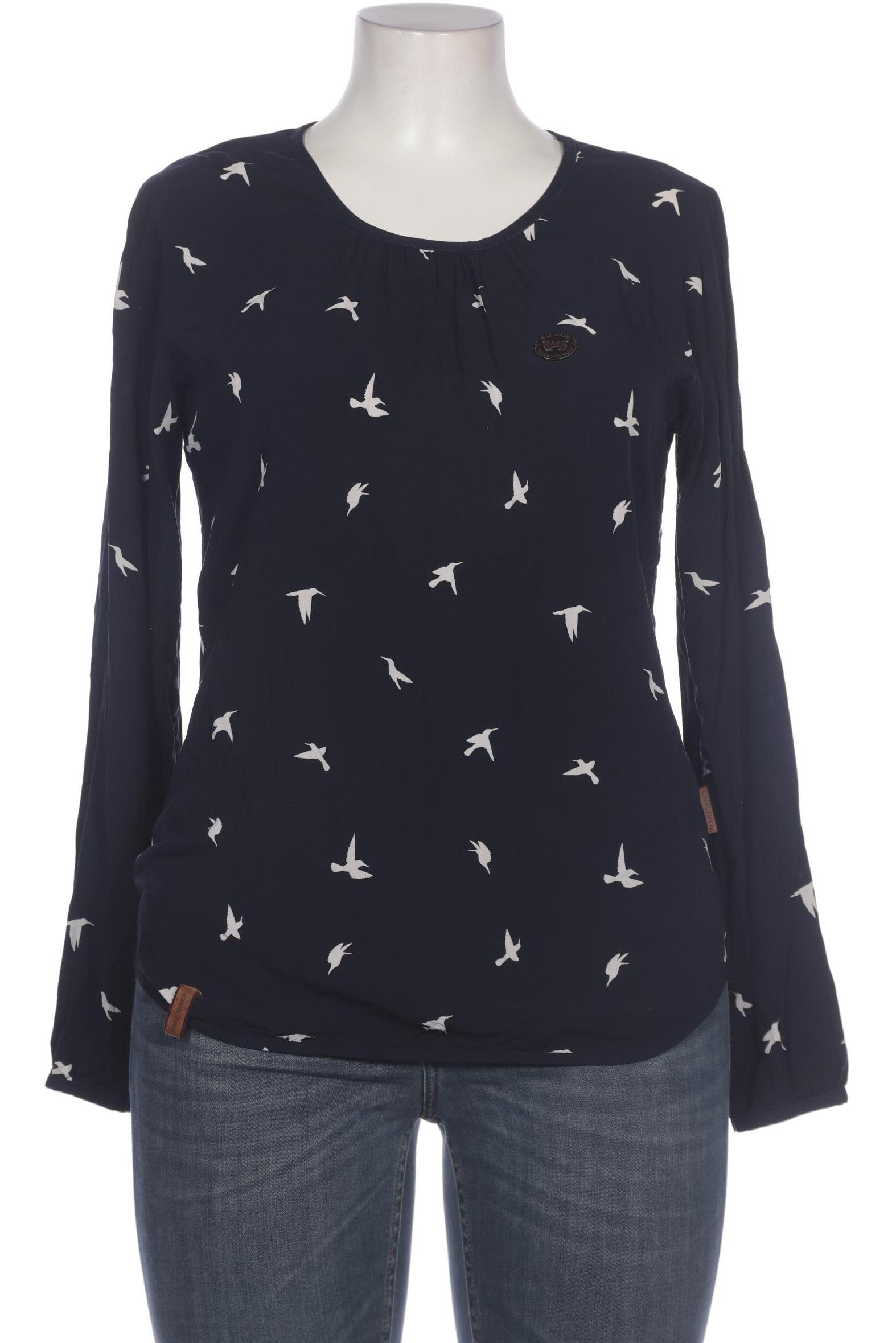 

Naketano Damen Bluse, marineblau, Gr. 42