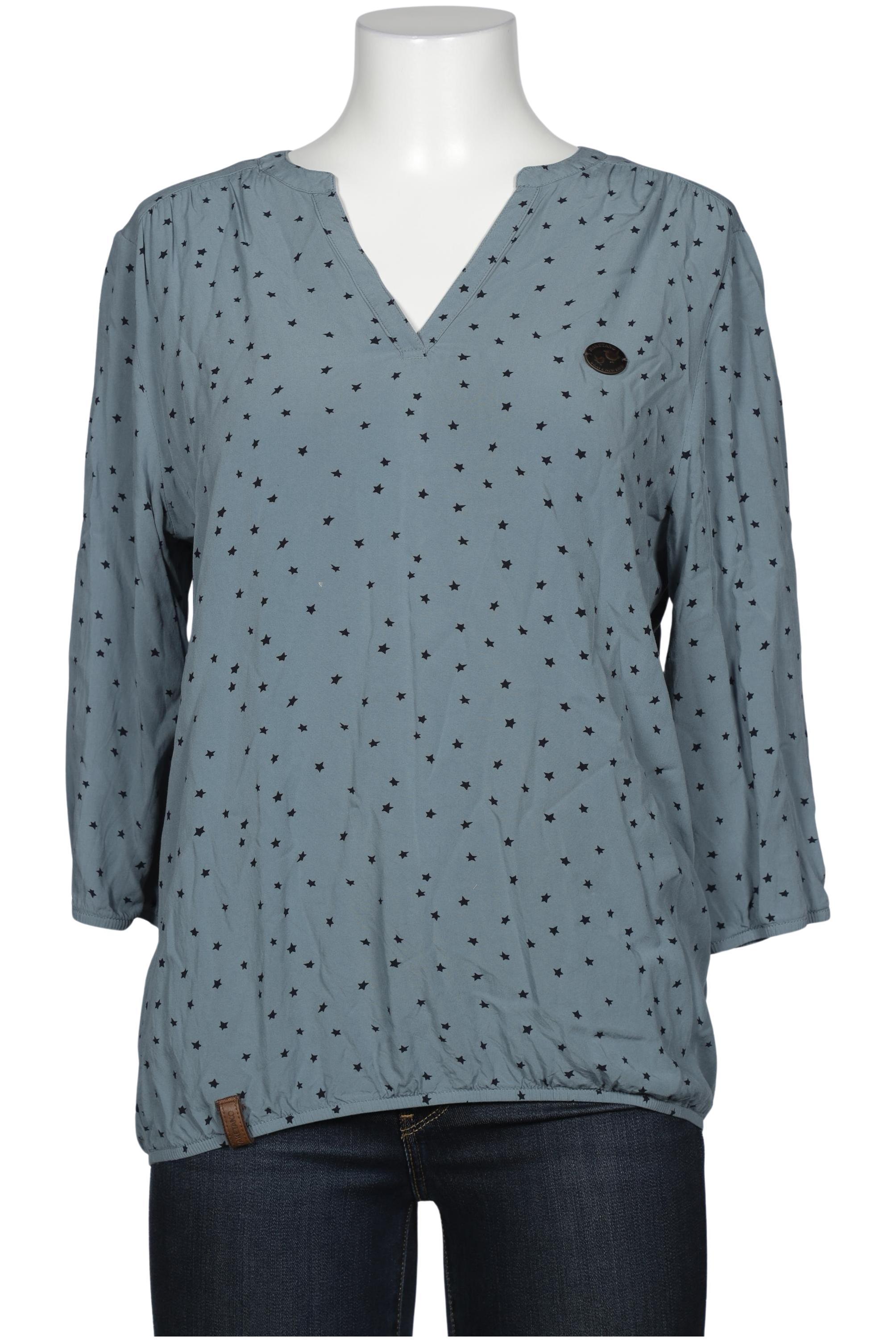 

Naketano Damen Bluse, blau, Gr. 42