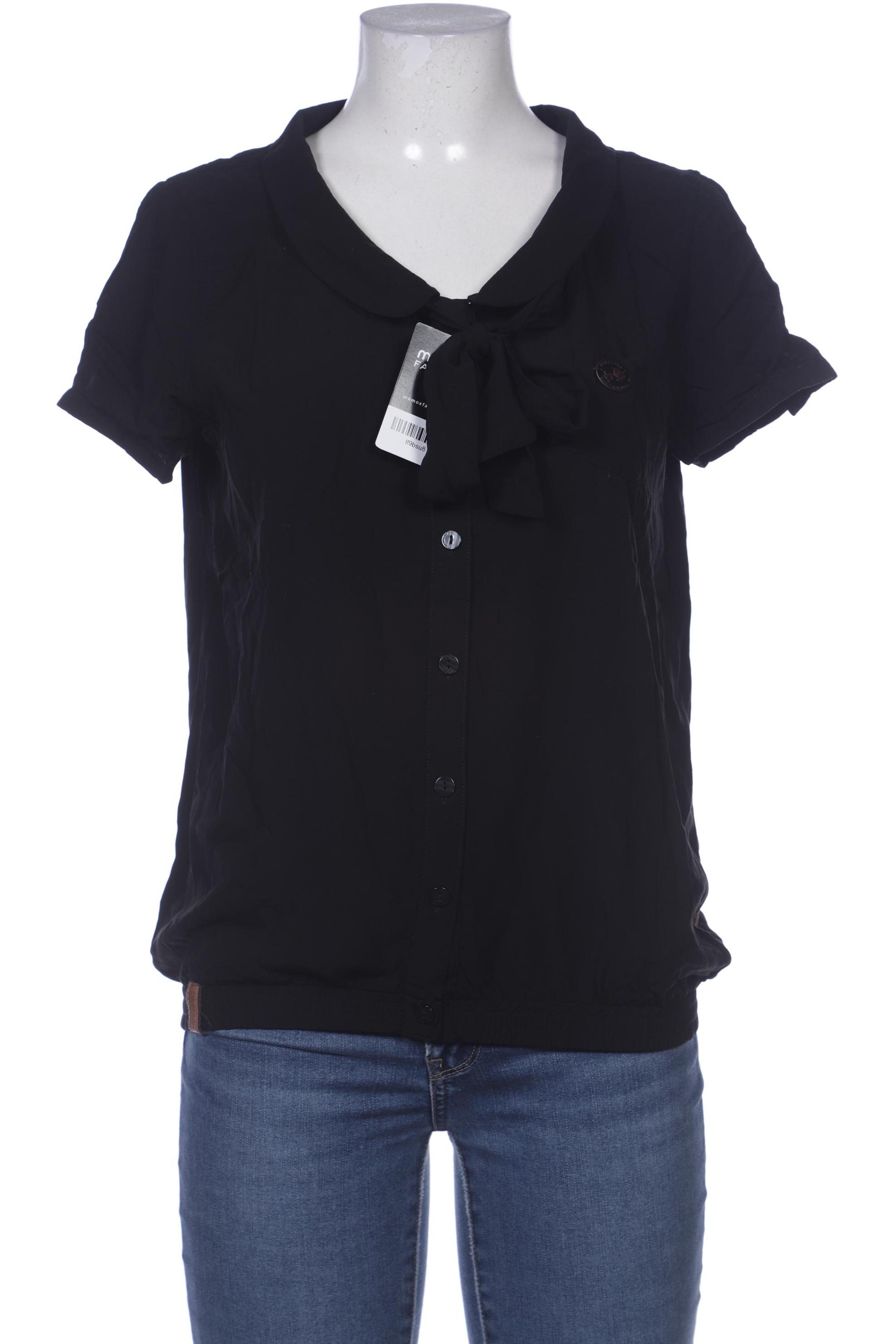 

Naketano Damen Bluse, schwarz, Gr. 42