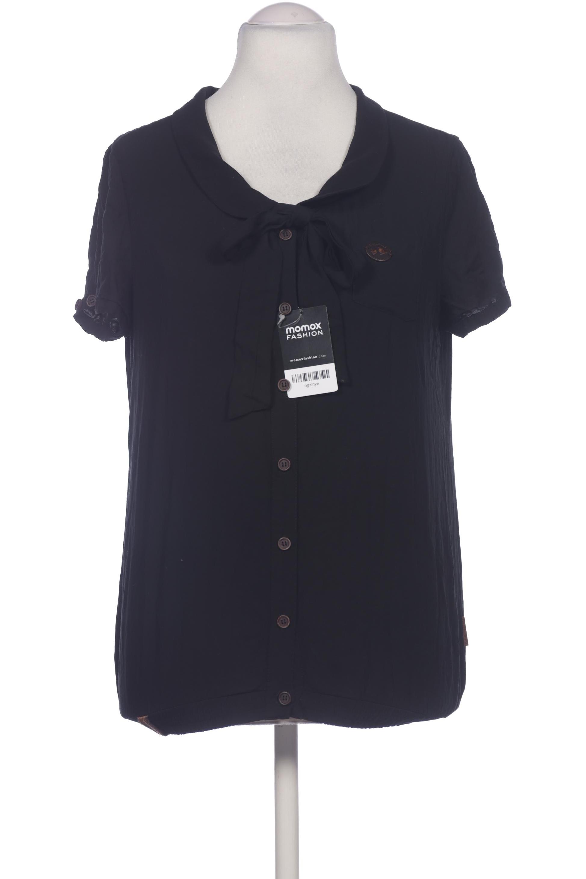 

Naketano Damen Bluse, schwarz, Gr. 38
