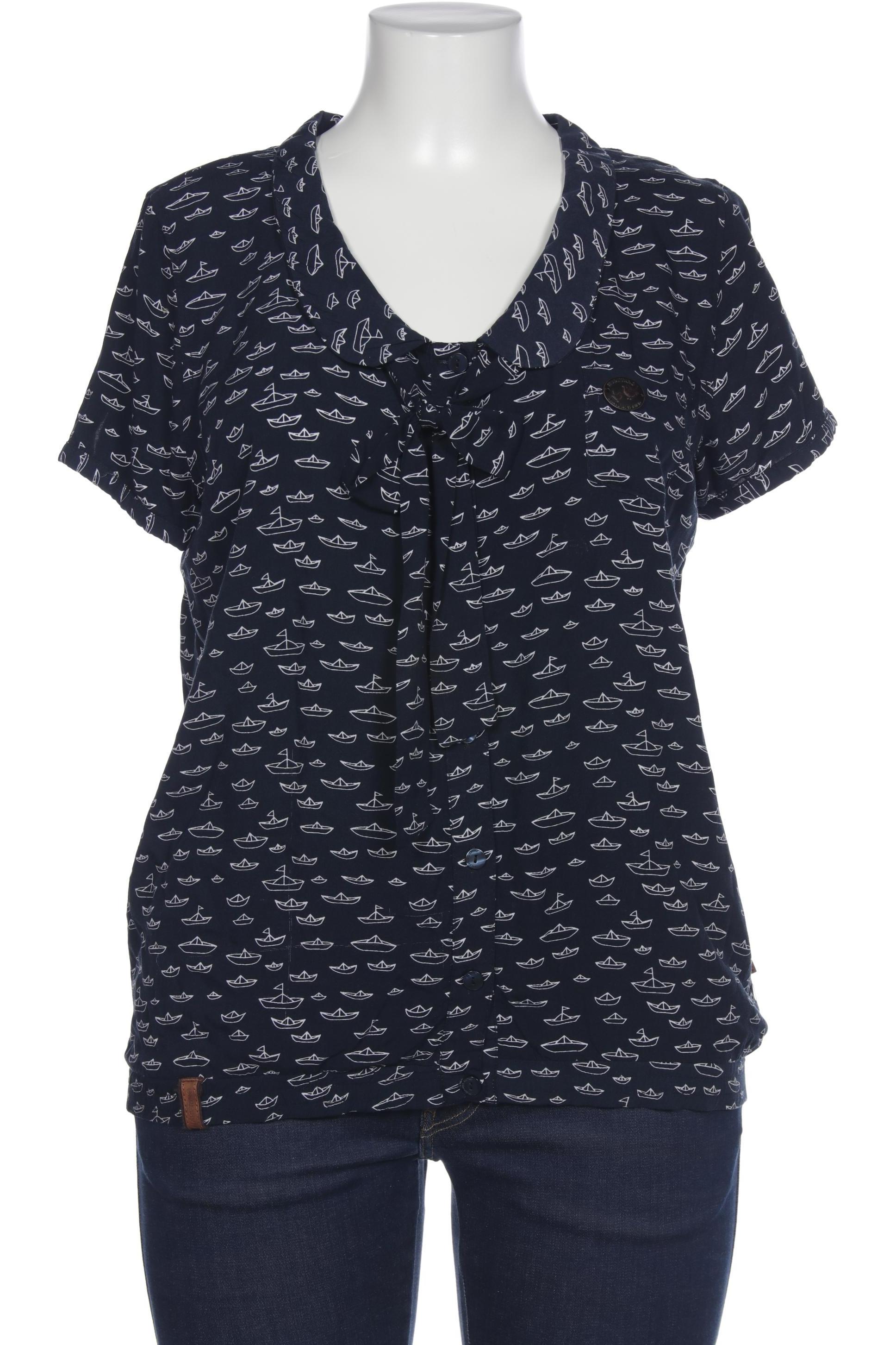 

Naketano Damen Bluse, marineblau, Gr. 44